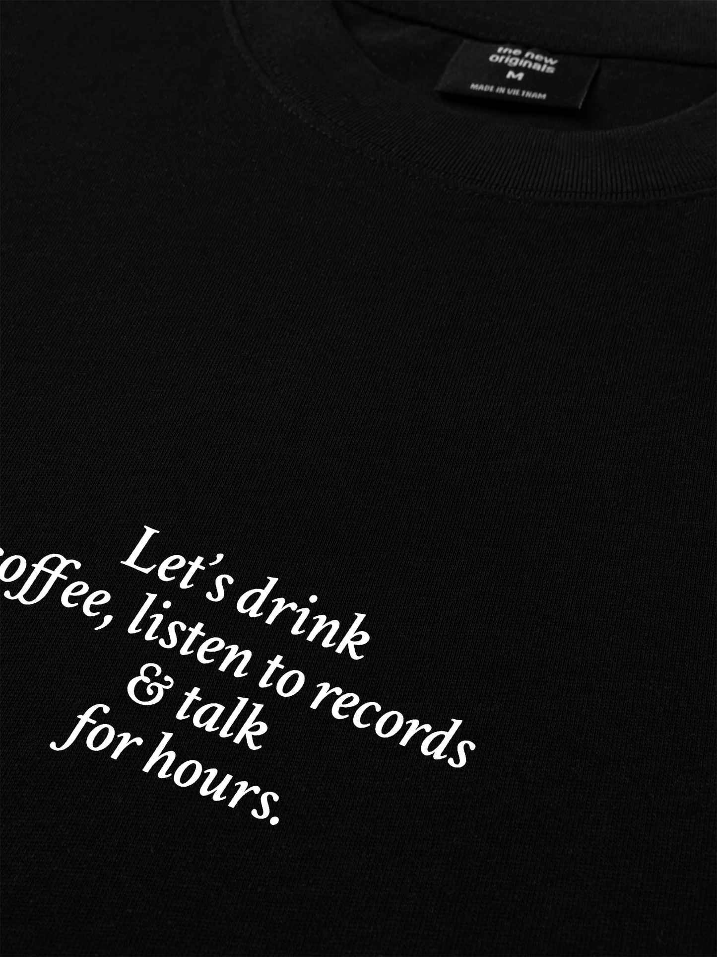 Áo Thun Relaxed Fit Let's Drink Coffee