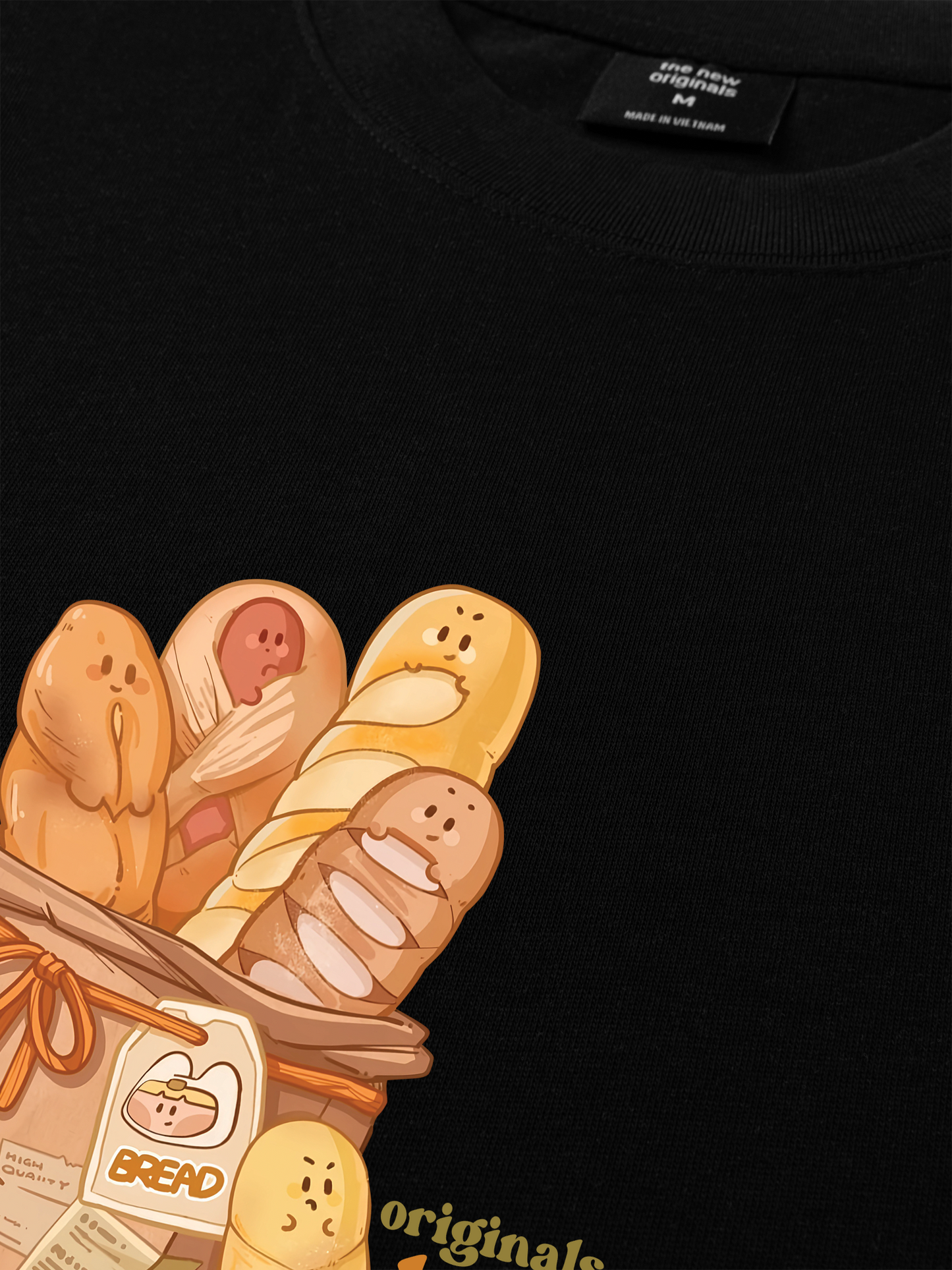 Áo Thun Relaxed Fit Sweet Pastry Love Bread