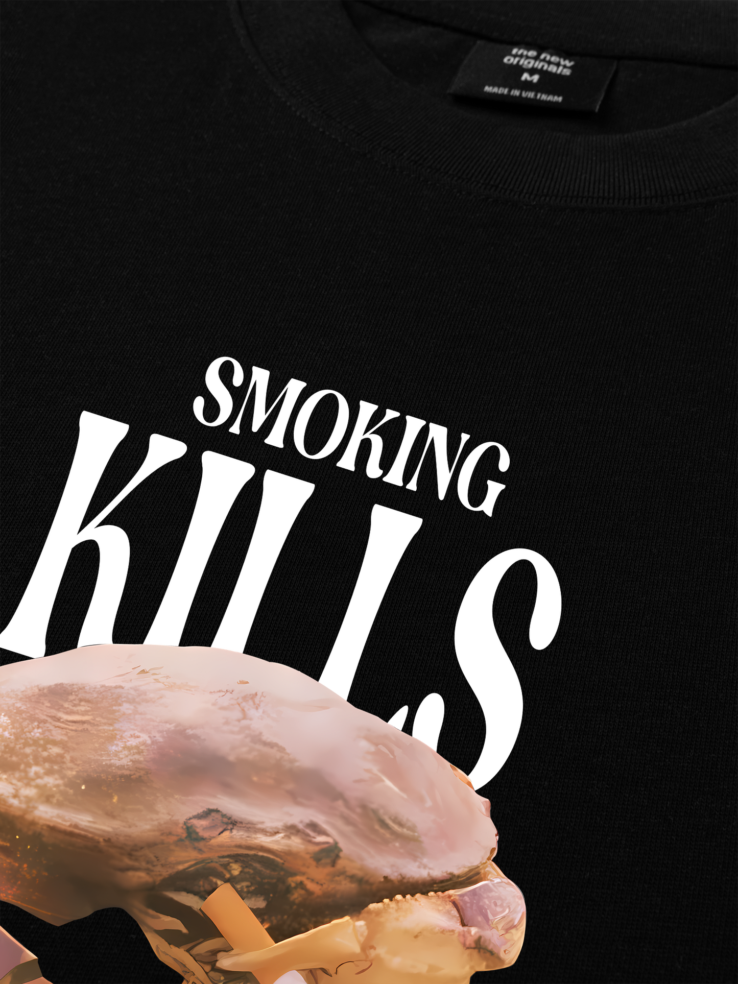 Áo Thun Relaxed Fit Ocean Smoking Kills