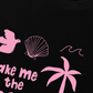Áo Thun Relaxed Fit Take Me To The Beach Pink