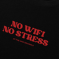 Áo Thun Relaxed Fit No Wifi No Stress