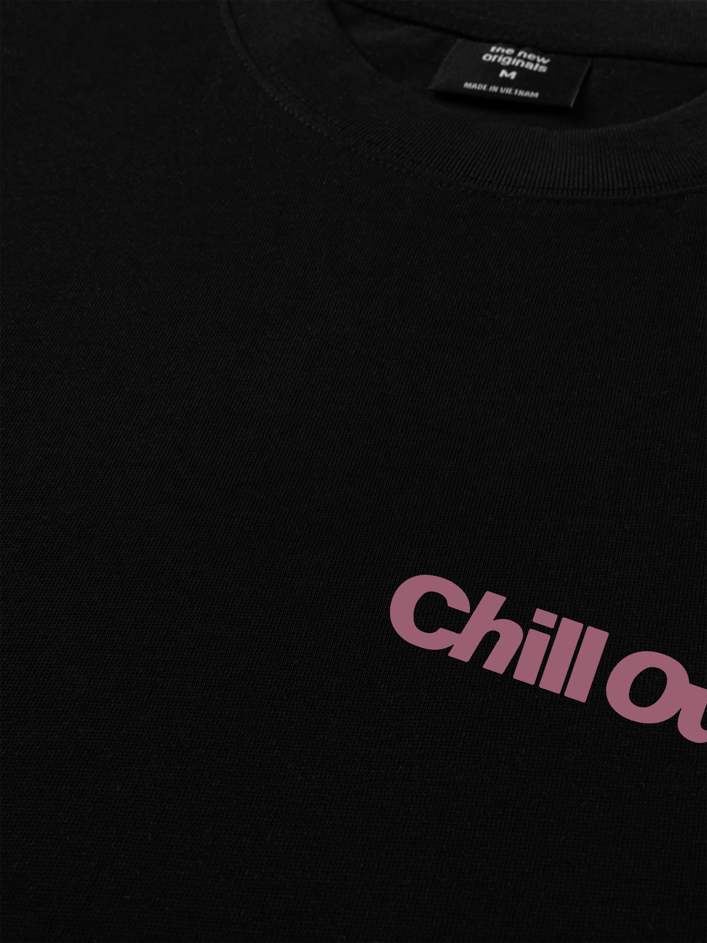 Áo Thun Relaxed Fit Do Not Forget To Chill Out