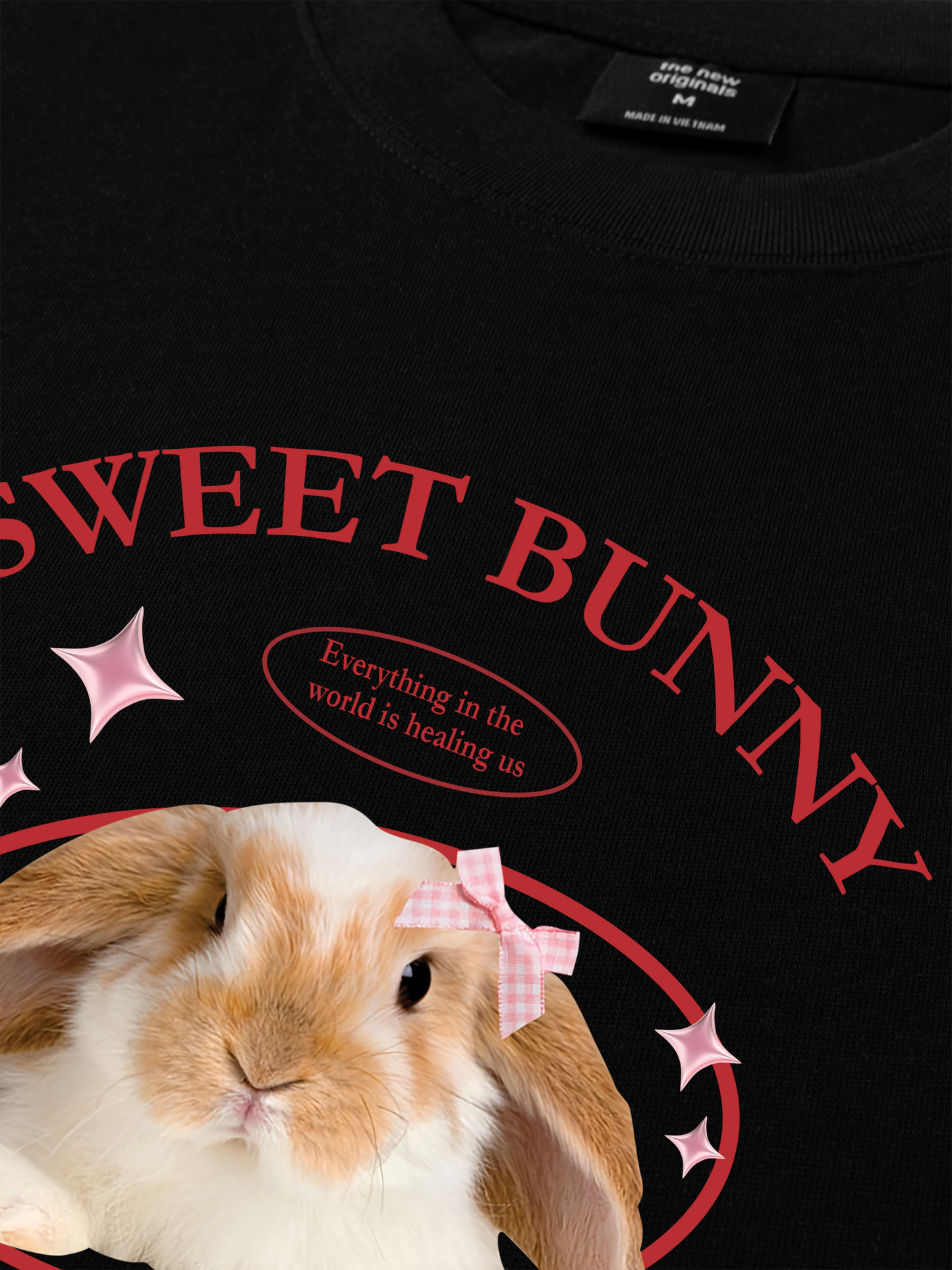 Áo Thun Relaxed Fit Sweet Bunny
