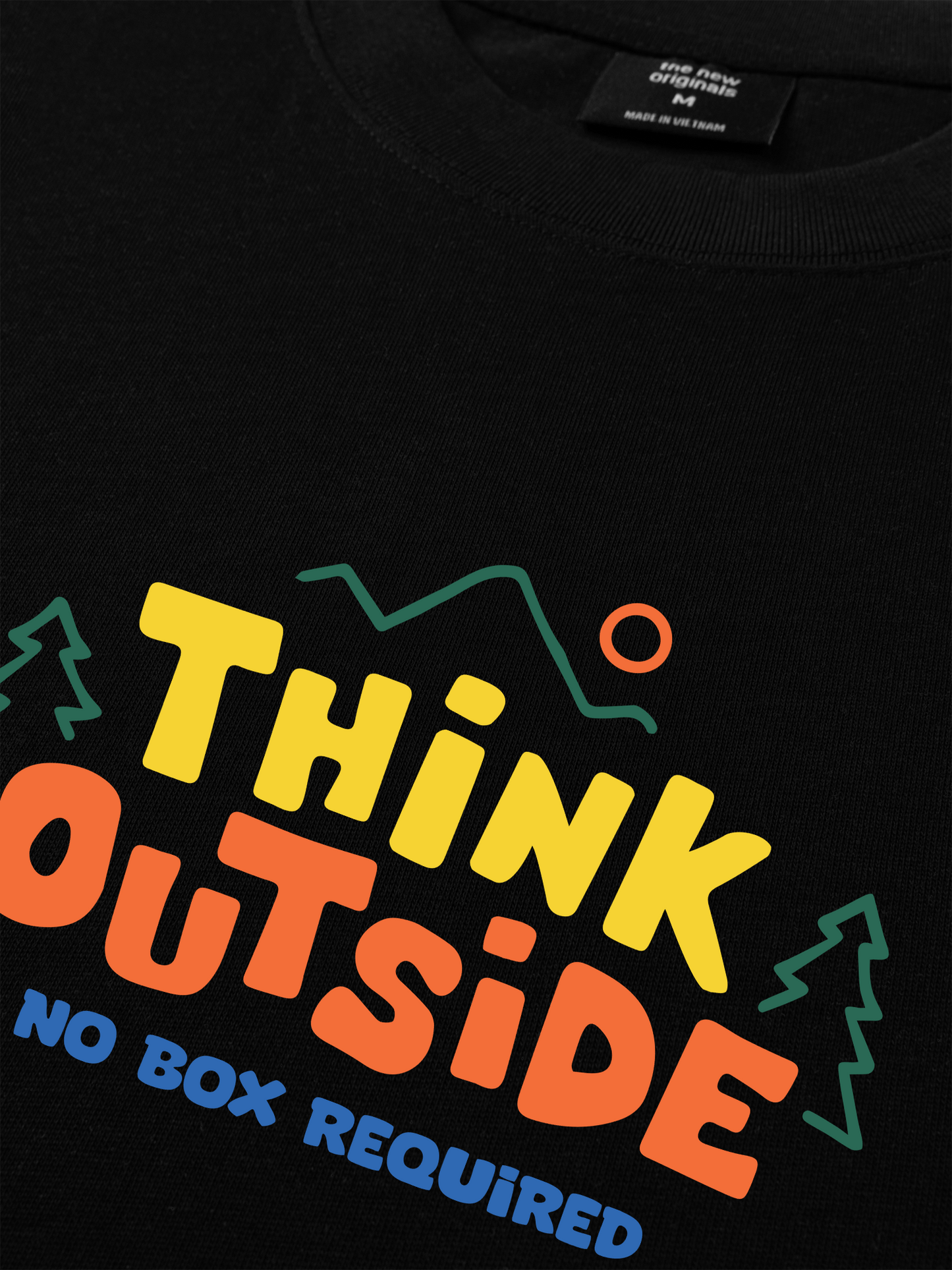 Áo Thun Relaxed Fit Think Outside