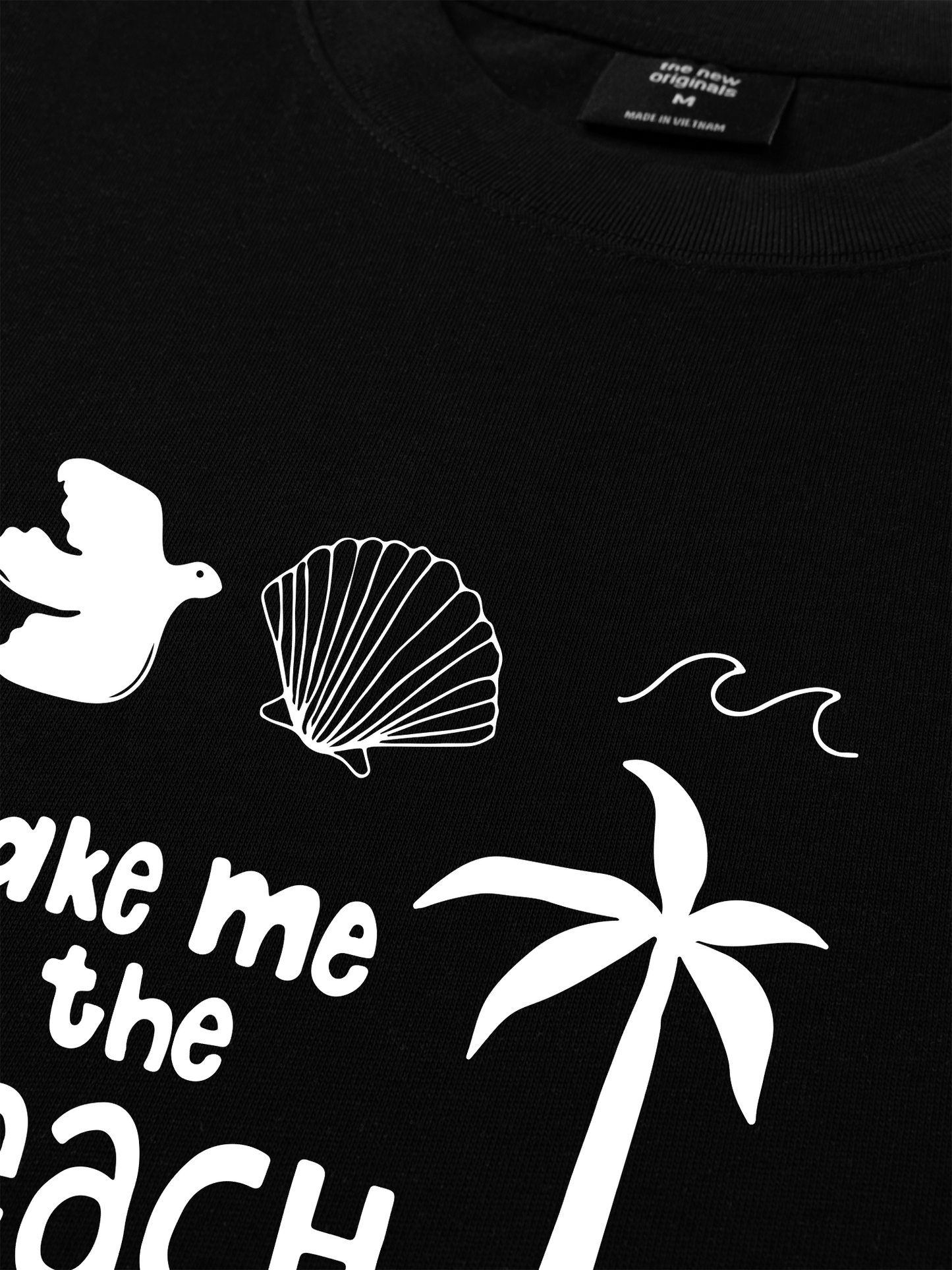 Áo Thun Relaxed Fit Take Me To The Beach