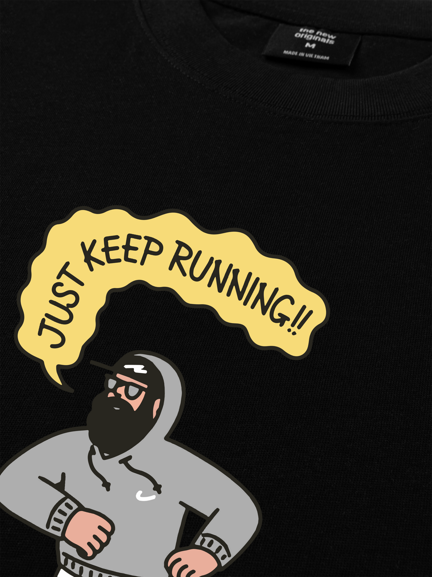 Áo Thun Relaxed Fit Just Keep Running