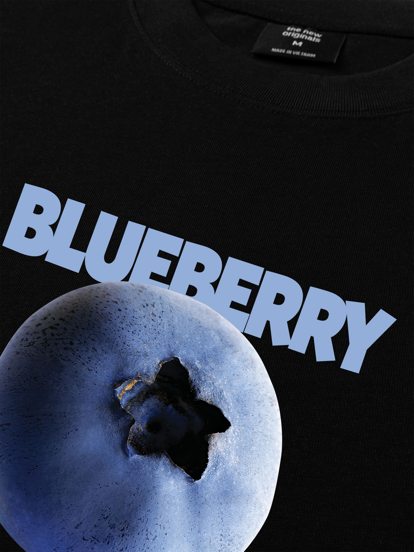 Áo Thun Relaxed Fit Blueberry Moment