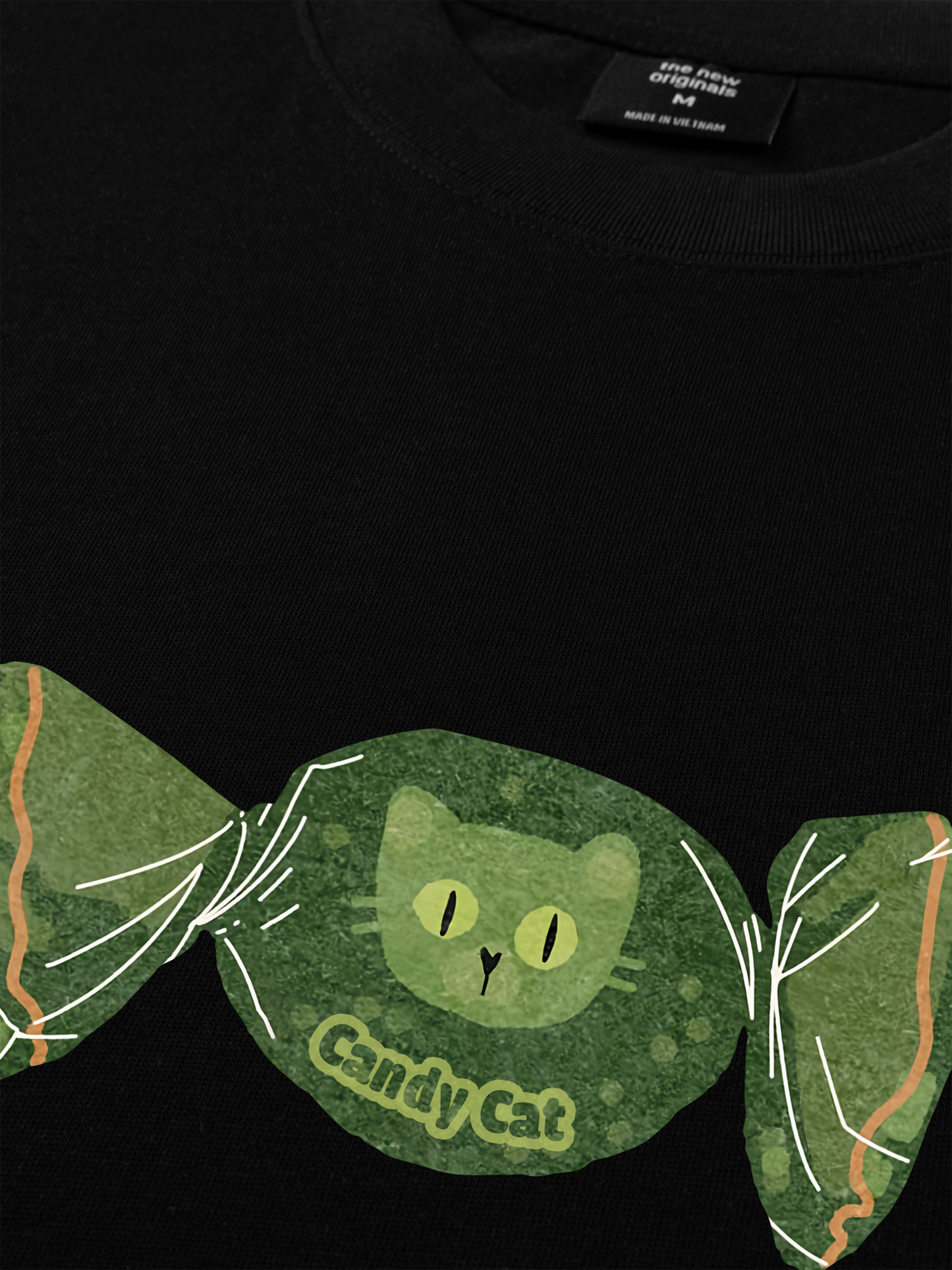 Áo Thun Relaxed Fit Candy Cat