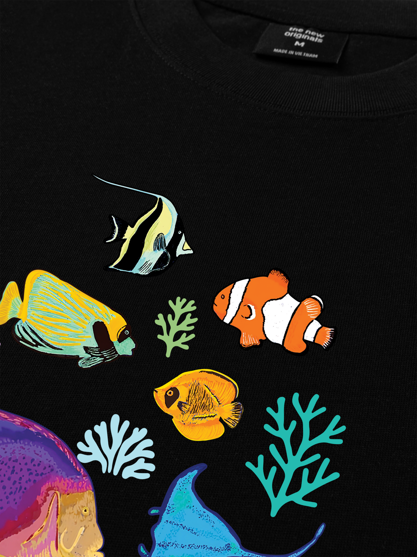 Áo Thun Relaxed Fit Under The Sea