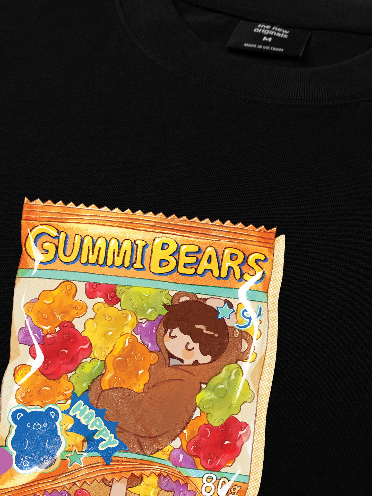 Áo Thun Relaxed Fit Gummi Bear