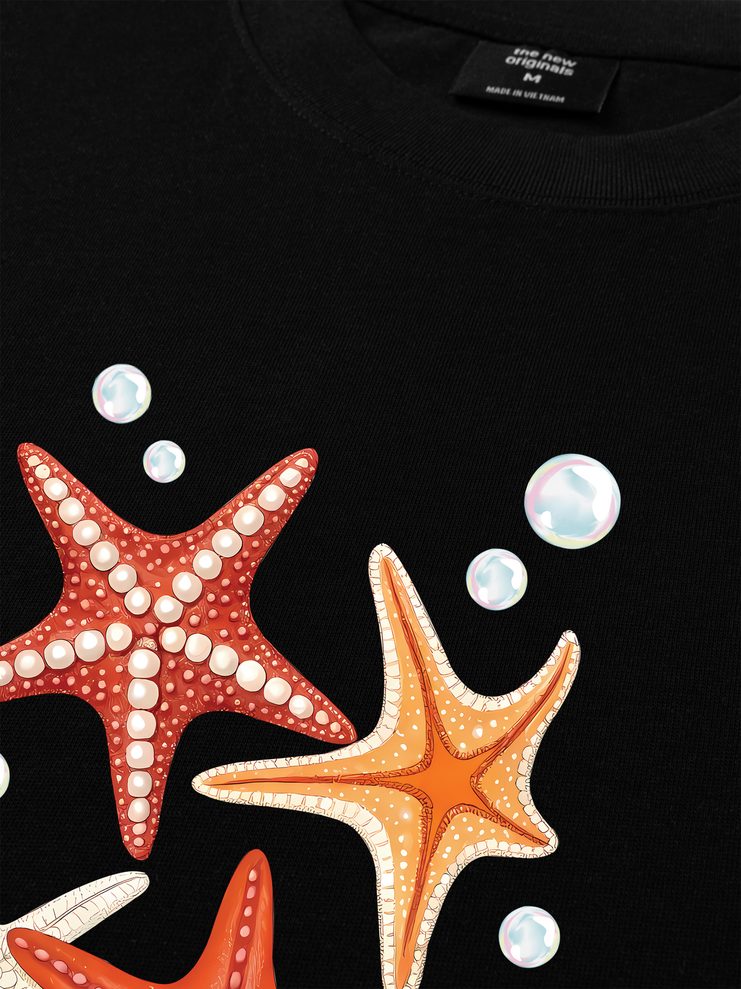Áo Thun Relaxed Fit Ocean Orange StarFish