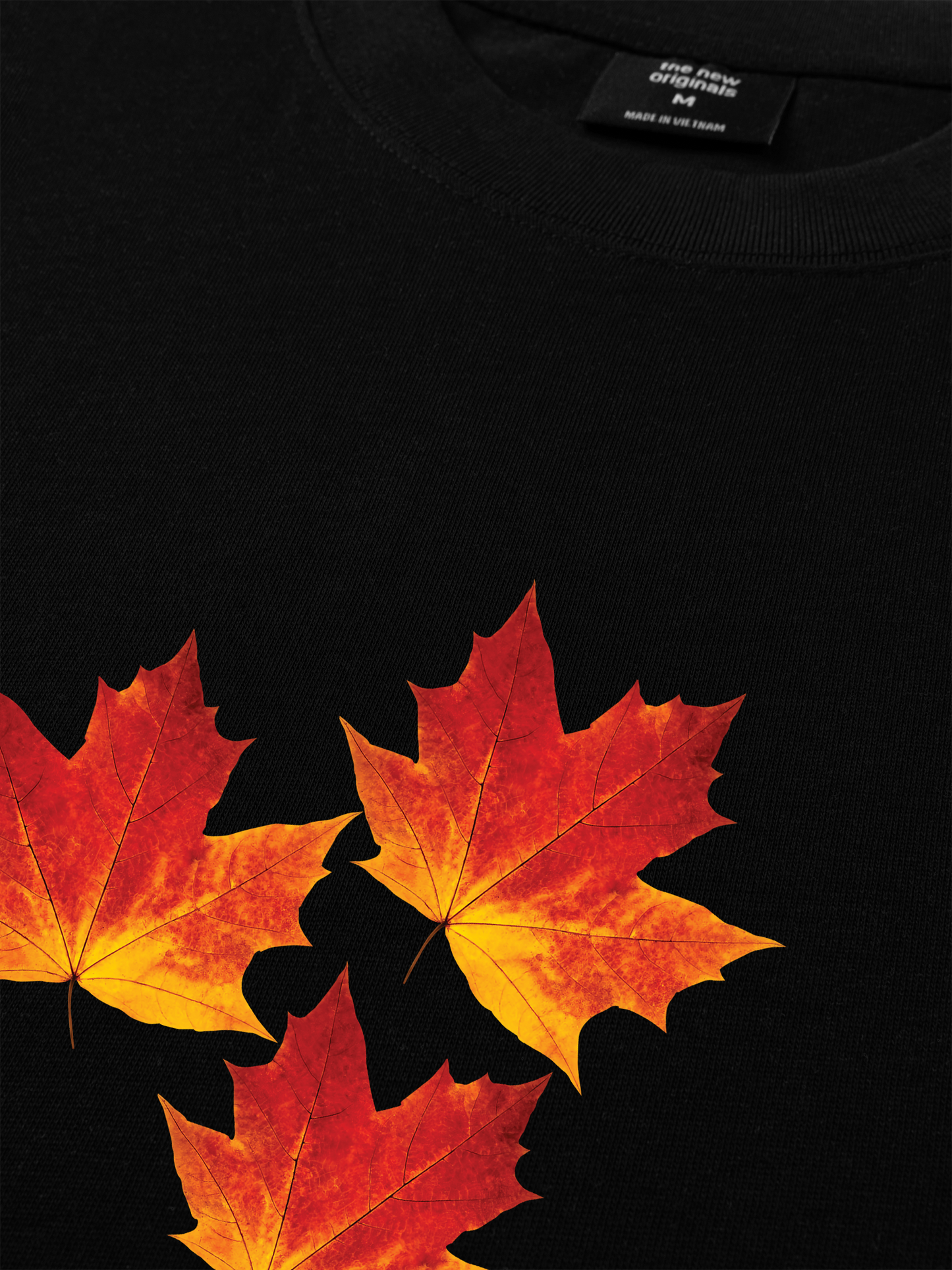 Áo Thun Relaxed Fit Autumn Vibes Play In The Leaves