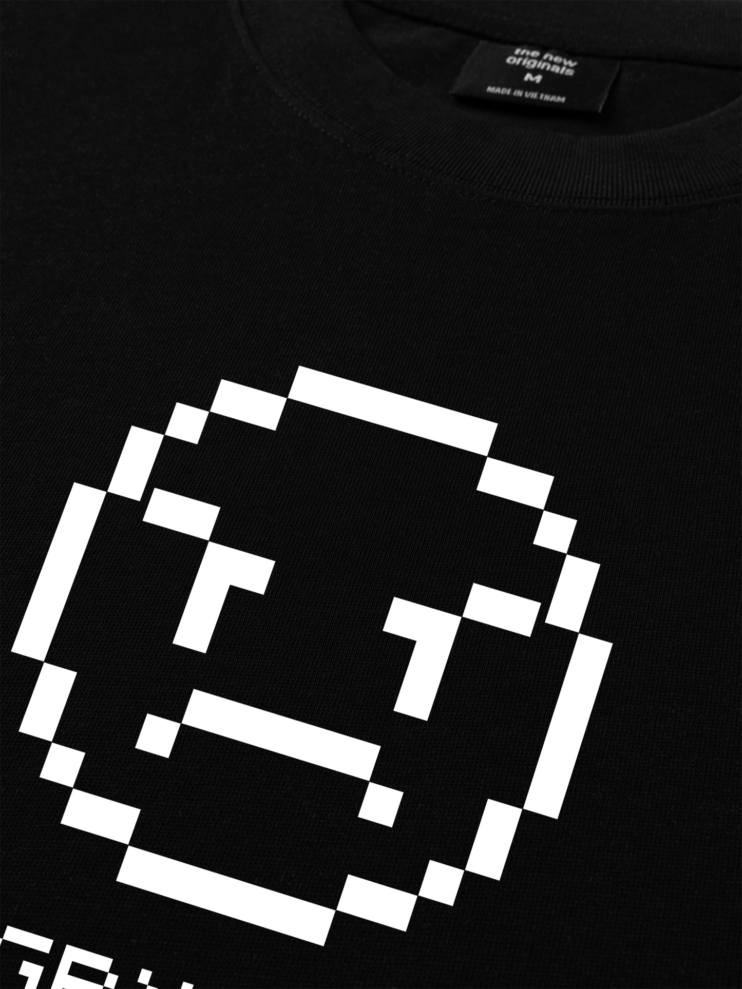 Áo Thun Relaxed Fit Pixel Universe Angry Mood