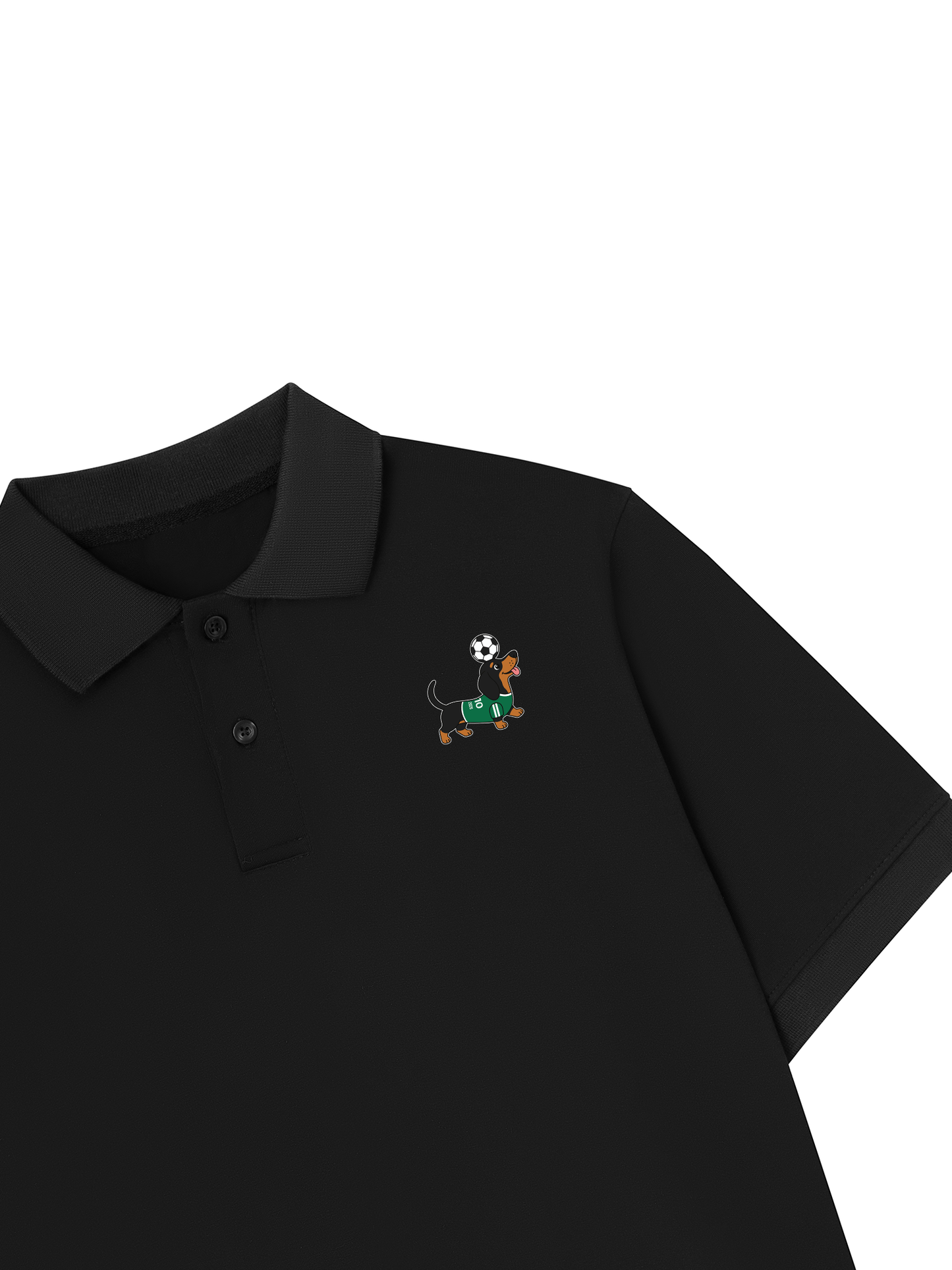 Áo Polo Relaxed Fit Dachshund FC Green