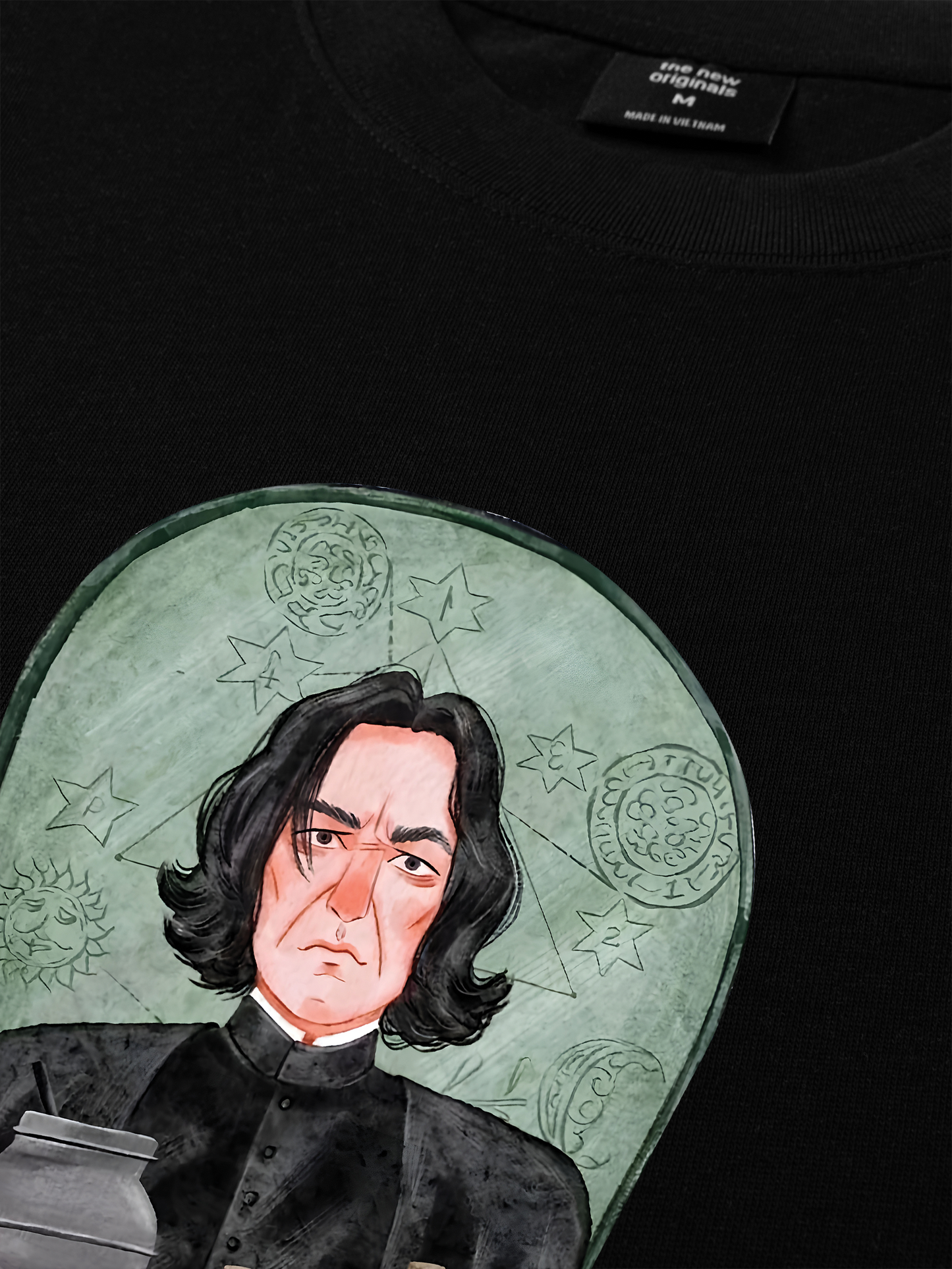 Áo Thun Relaxed Fit Harry Potter Severus Snape