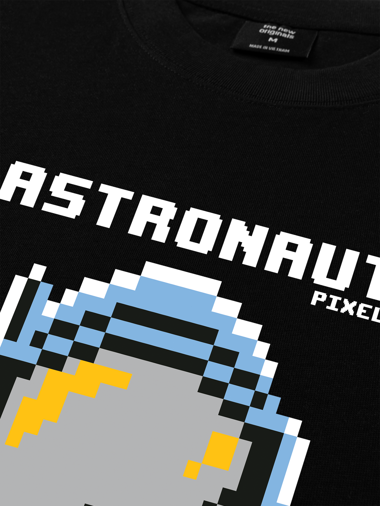 Áo Thun Relaxed Fit Pixel Universe Astronaut
