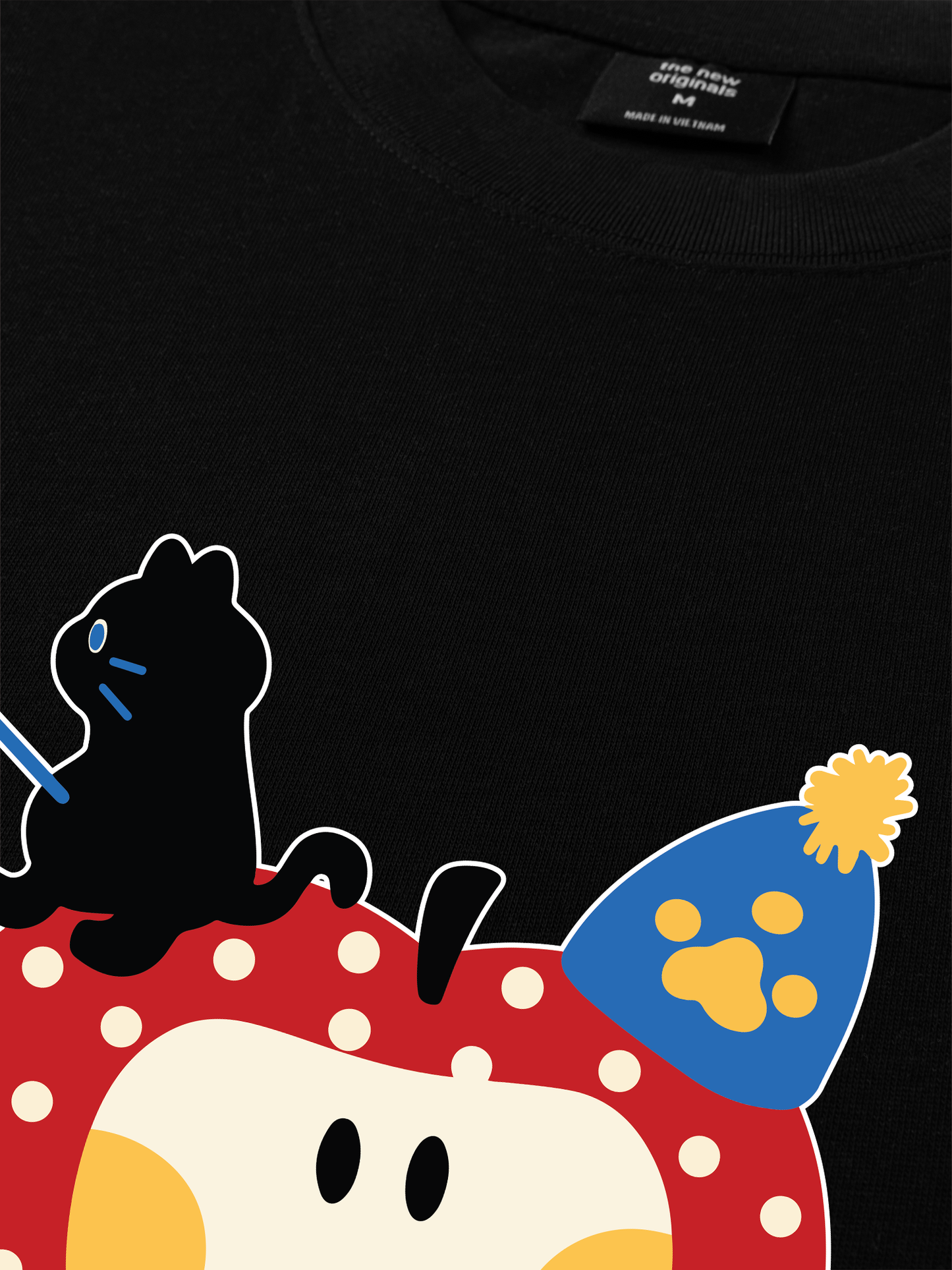 Áo Thun Relaxed Fit Le Petit Pêcheur Meow