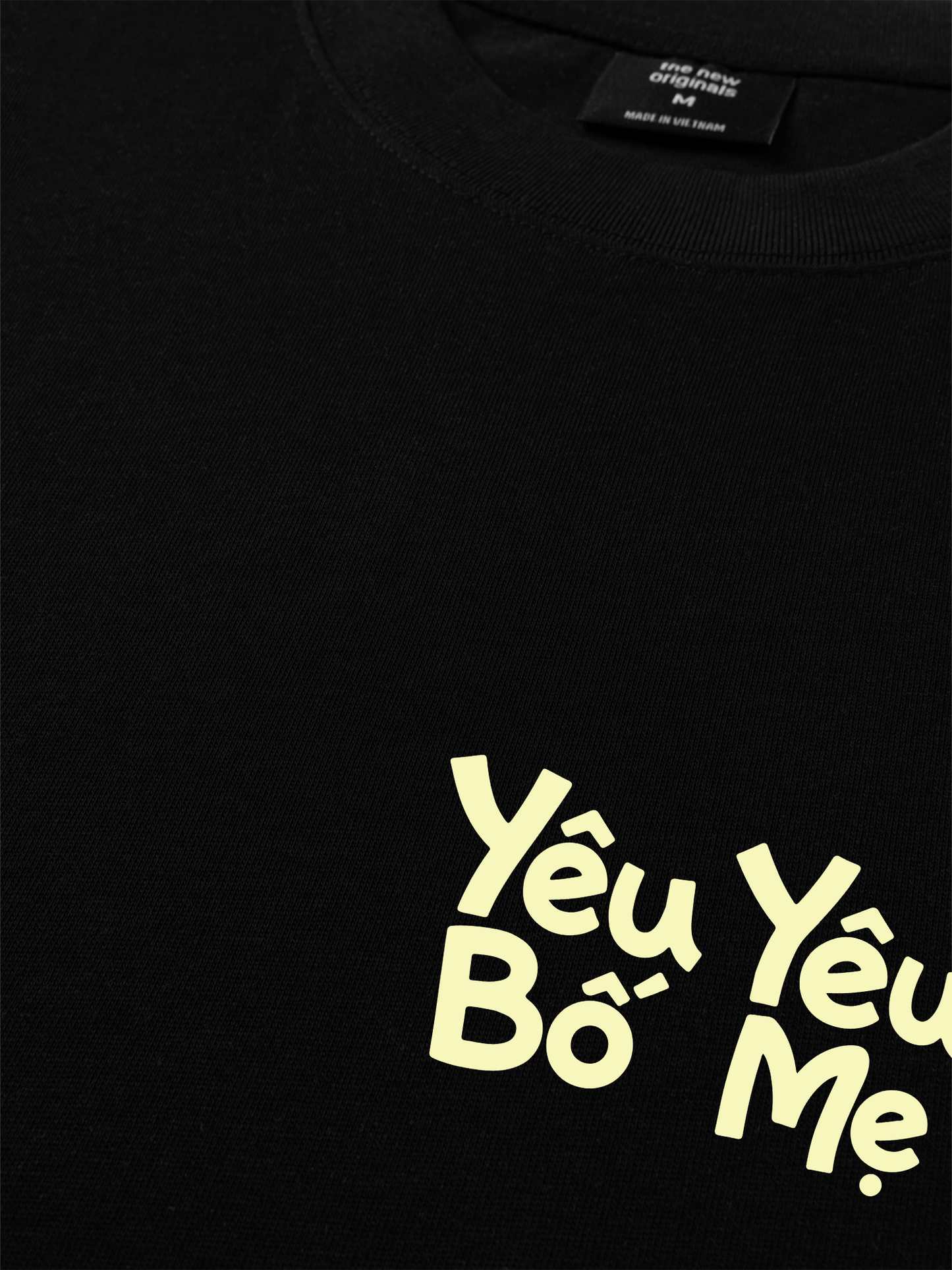 Áo Thun Relaxed Fit Yêu Bố Yêu Mẹ Yêu Cả Nhà Mình