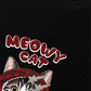 Áo Thun Relaxed Fit Meowy Cat Red Xmas Plaid