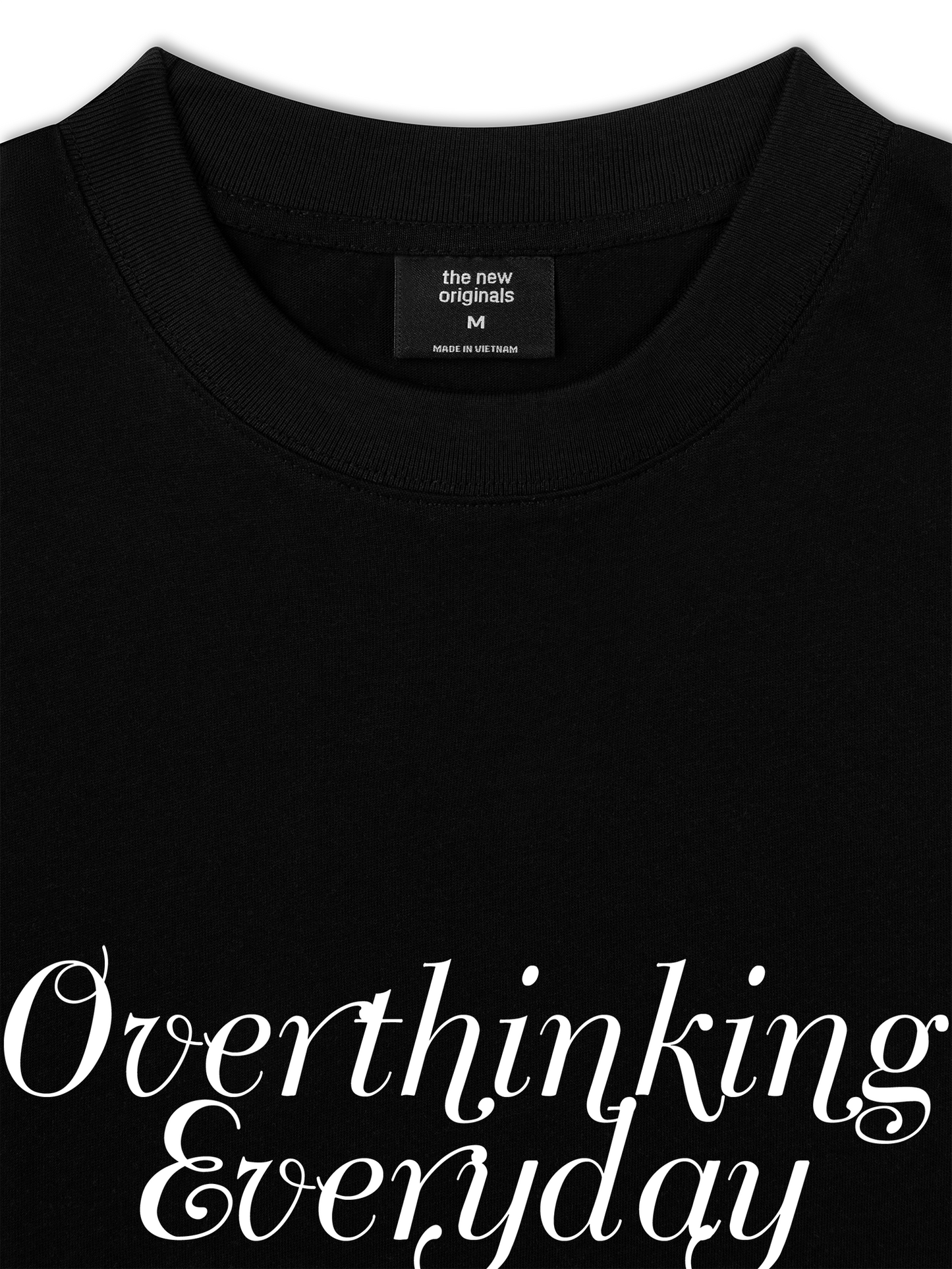 Áo Thun Relaxed Fit Overthinking Everyday