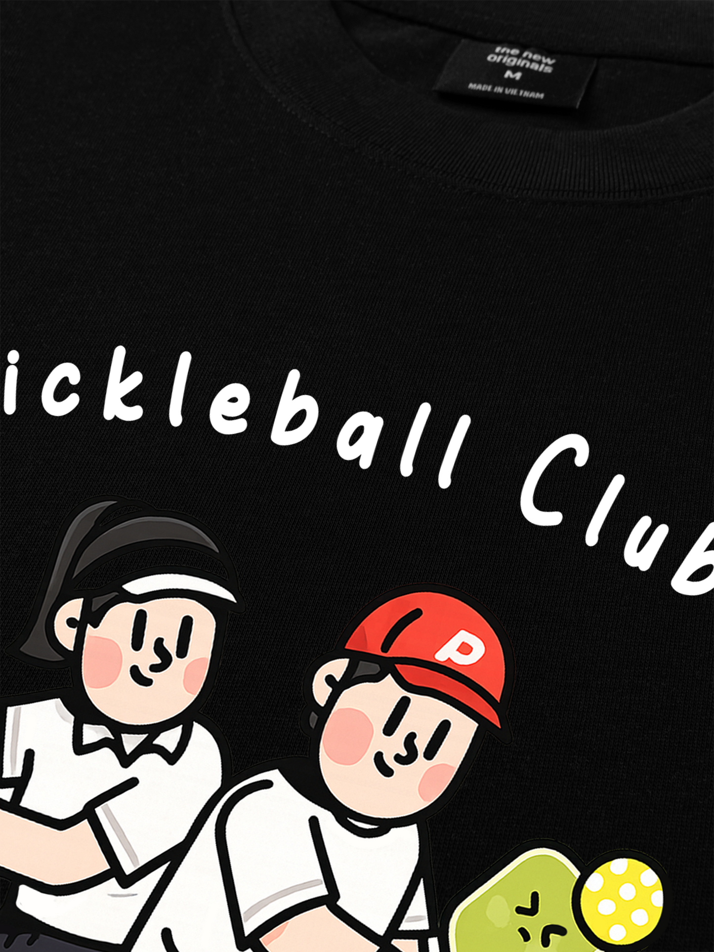 Áo Thun Relaxed Fit Go Outside Pickleball Club
