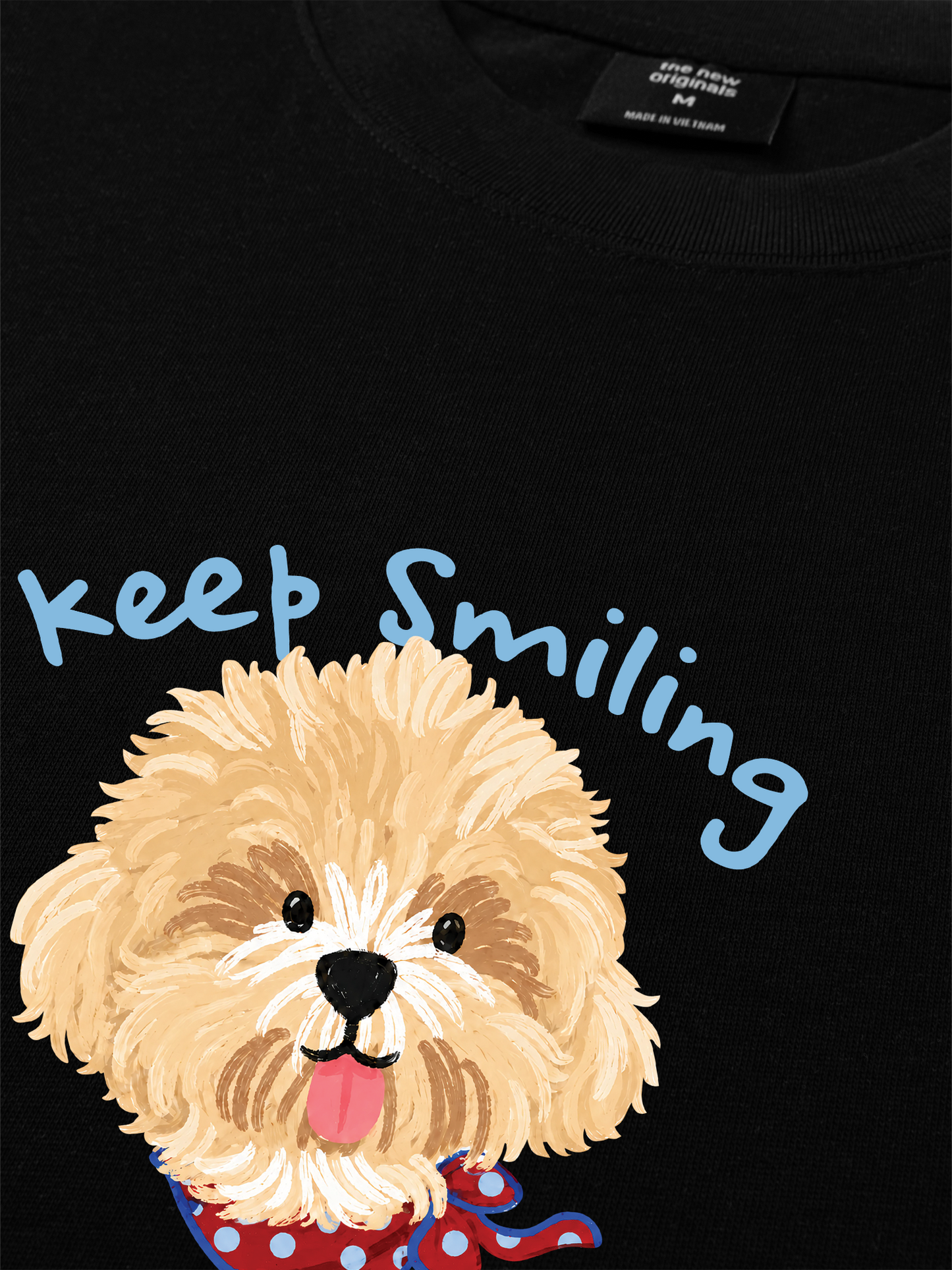 Áo Thun Relaxed Fit Keep Smiling