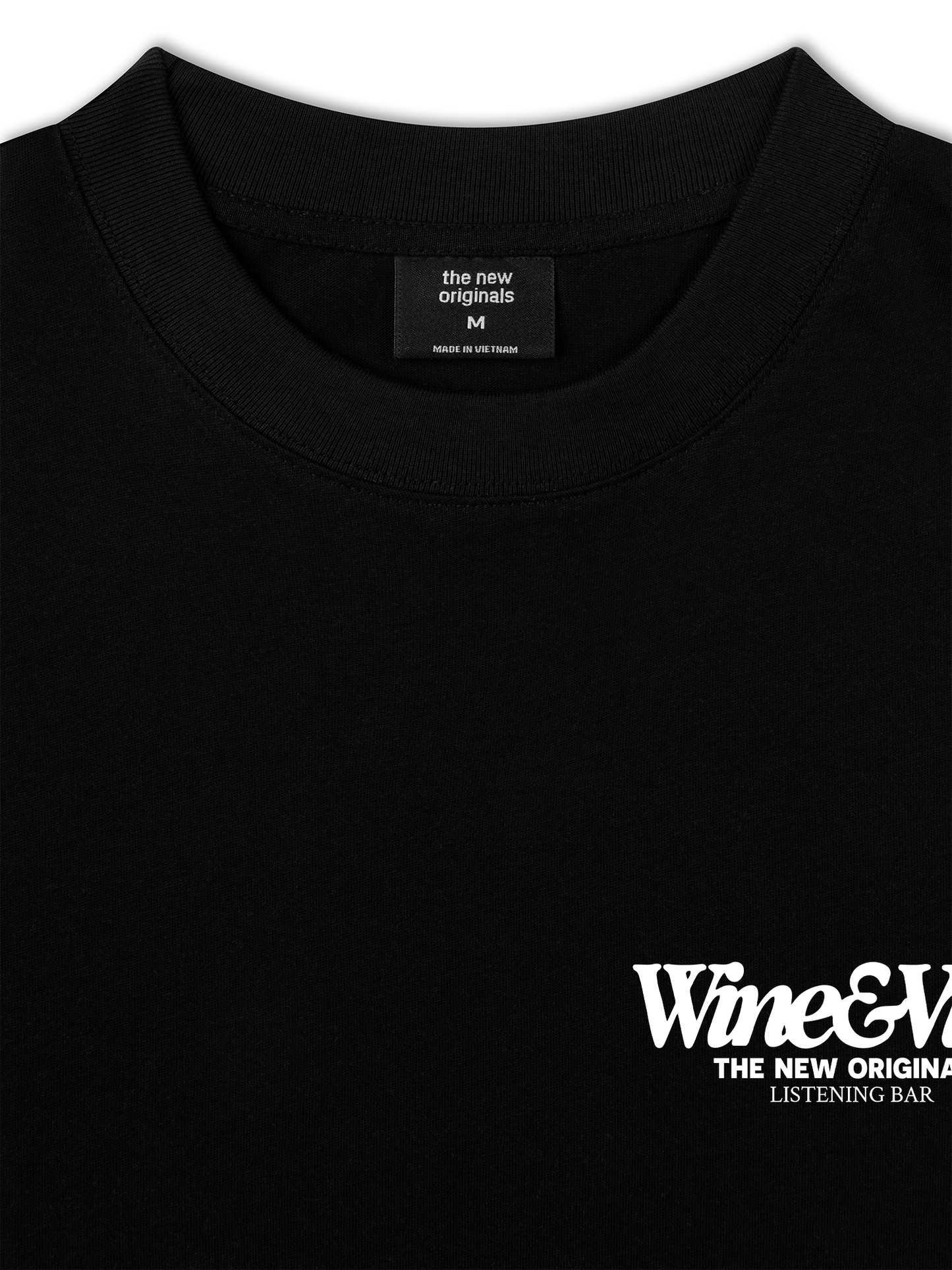 Áo Thun Relaxed Fit Wine & Vibe