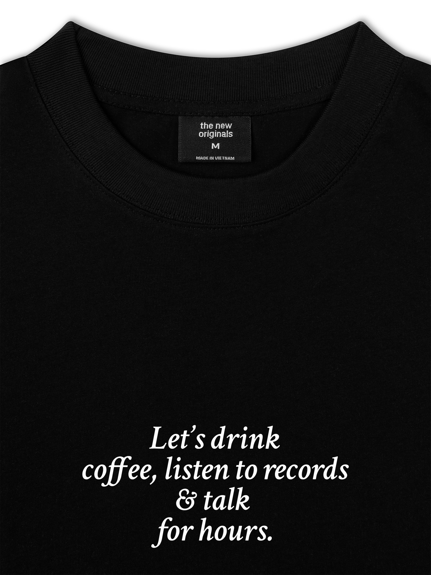 Áo Thun Relaxed Fit Let's Drink Coffee