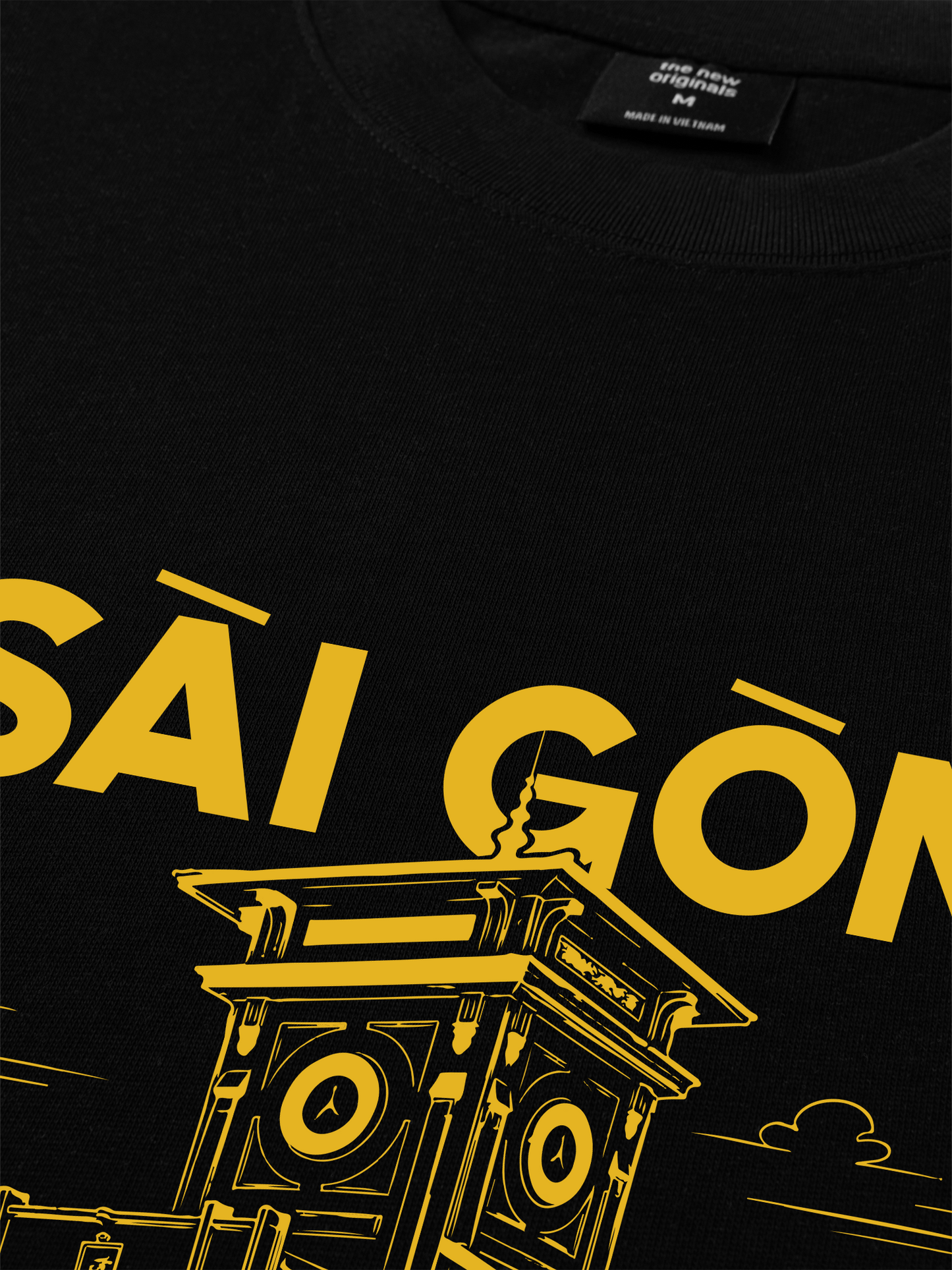 Áo Thun Relaxed Fit Chợ Bến Thành Sài Gòn