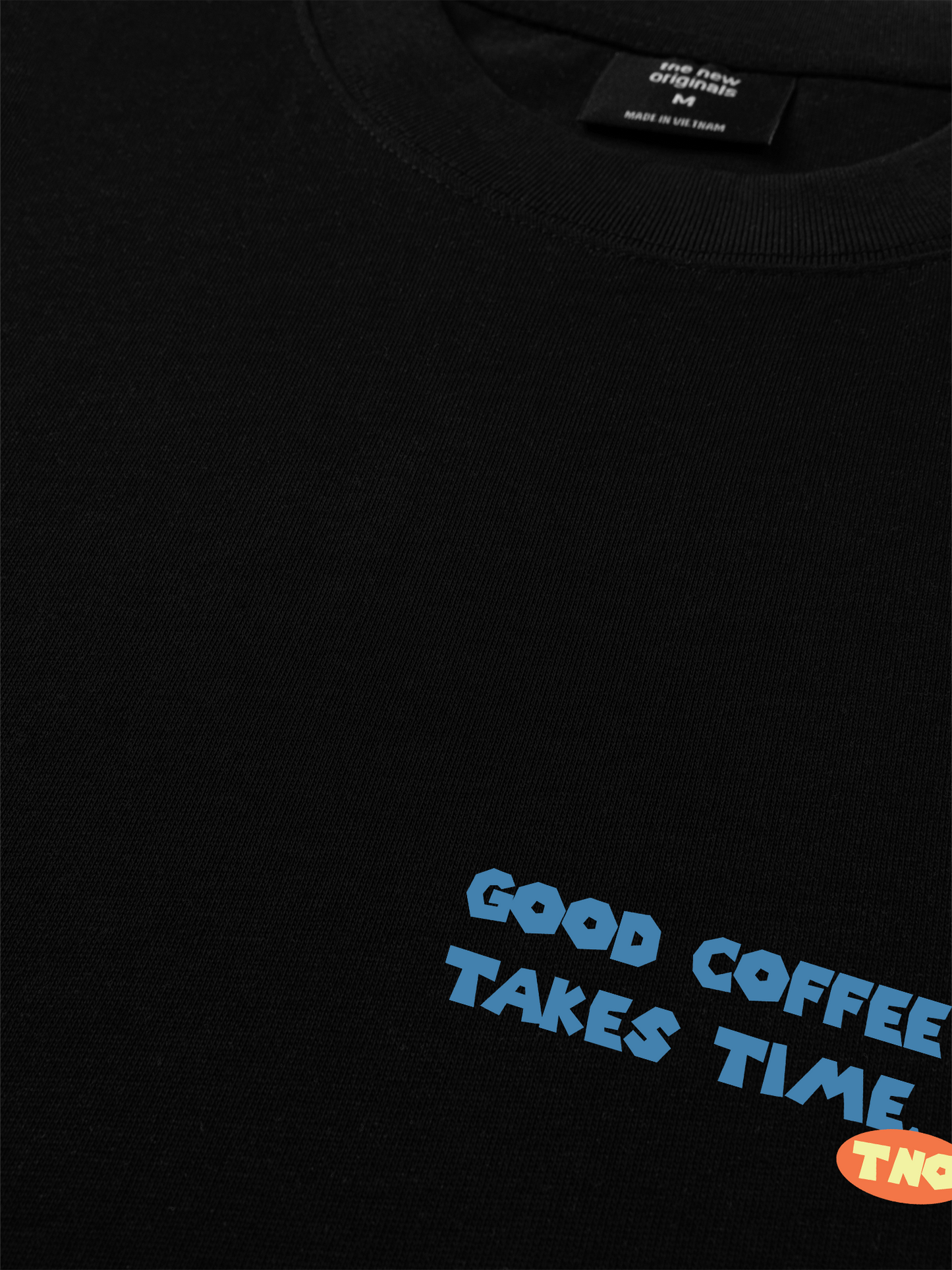 Áo Thun Relaxed Fit Good Coffee Take Time