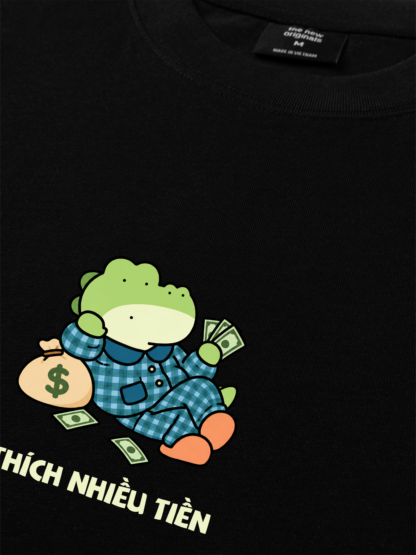 Áo Thun Relaxed Fit Thích Nhiều Tiền 2