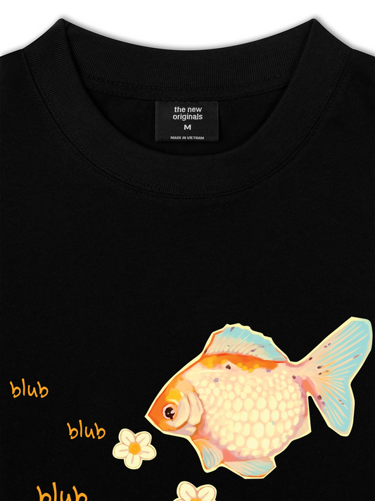 Áo Thun Relaxed Fit Little Goldfish