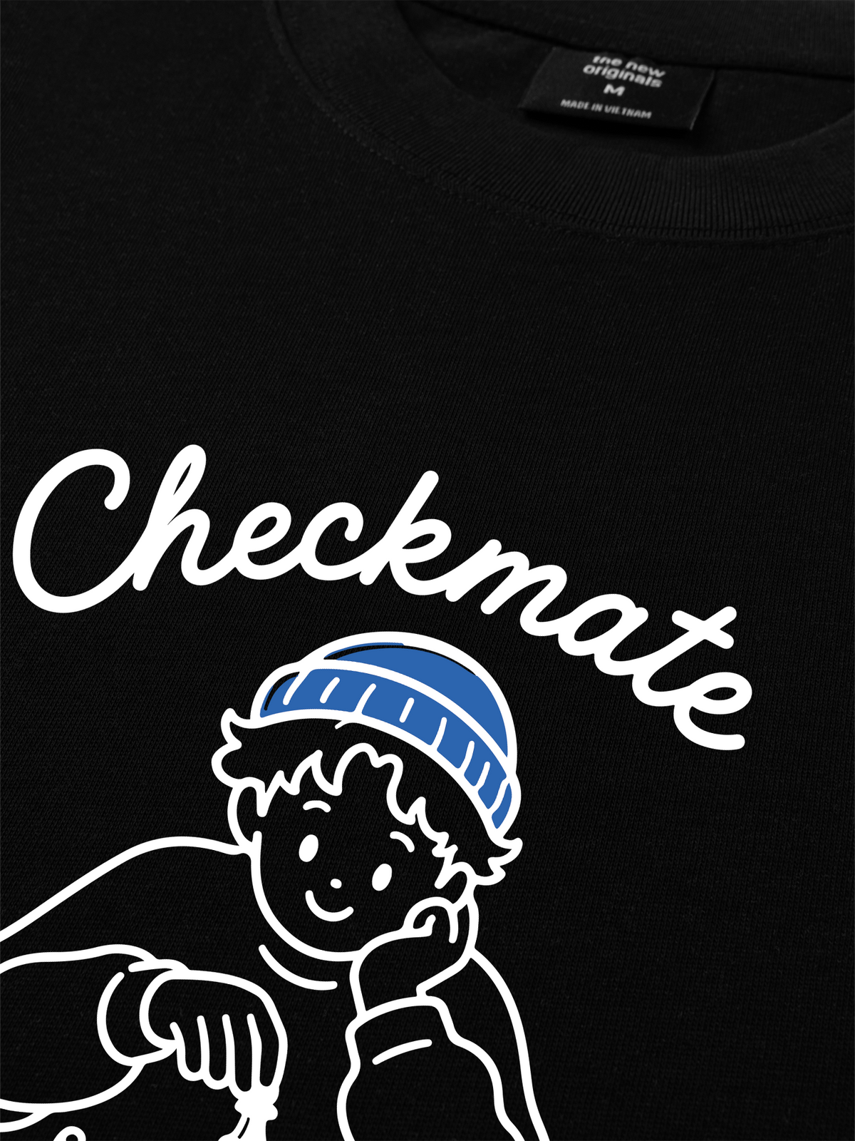 Áo Thun Relaxed Fit Checkmate