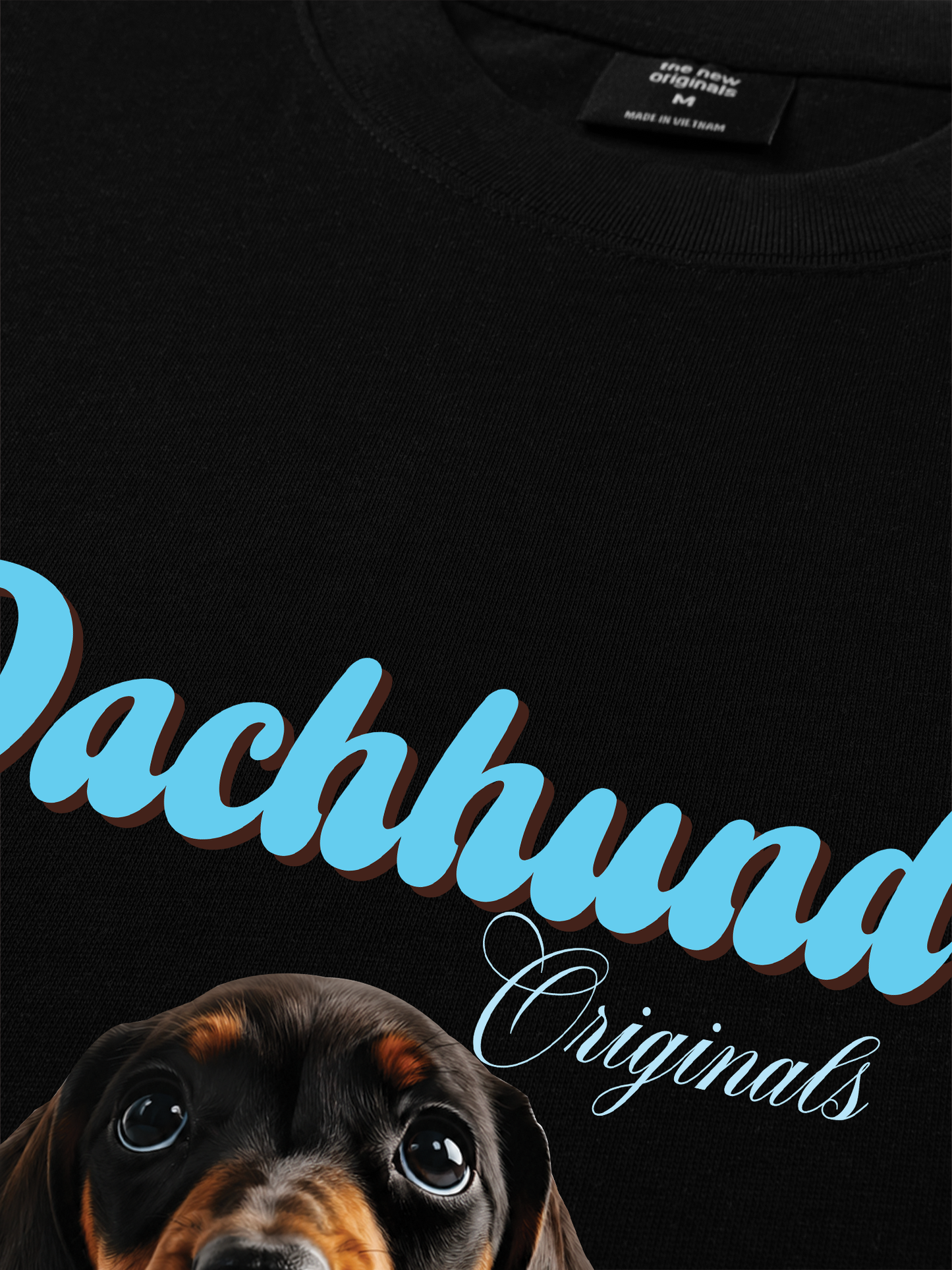 Áo Thun Relaxed Fit Originals Couple Dachhund