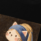 Áo Thun Relaxed Fit Cat with a Pearl Earring