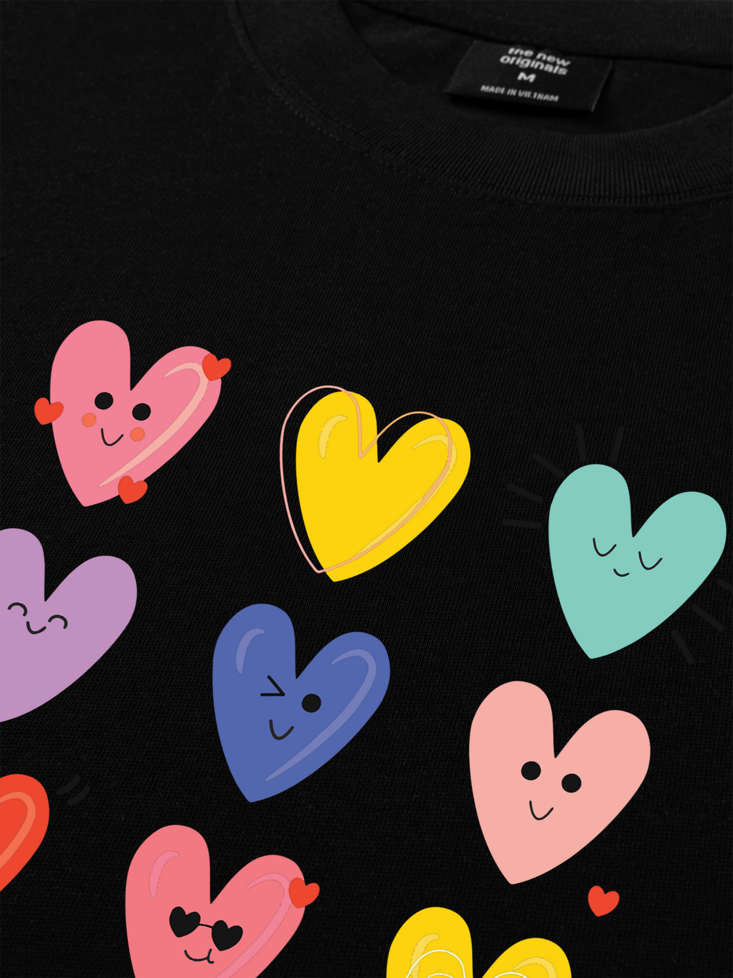 Áo Thun Relaxed Fit Daily Cuties Little Heart Club