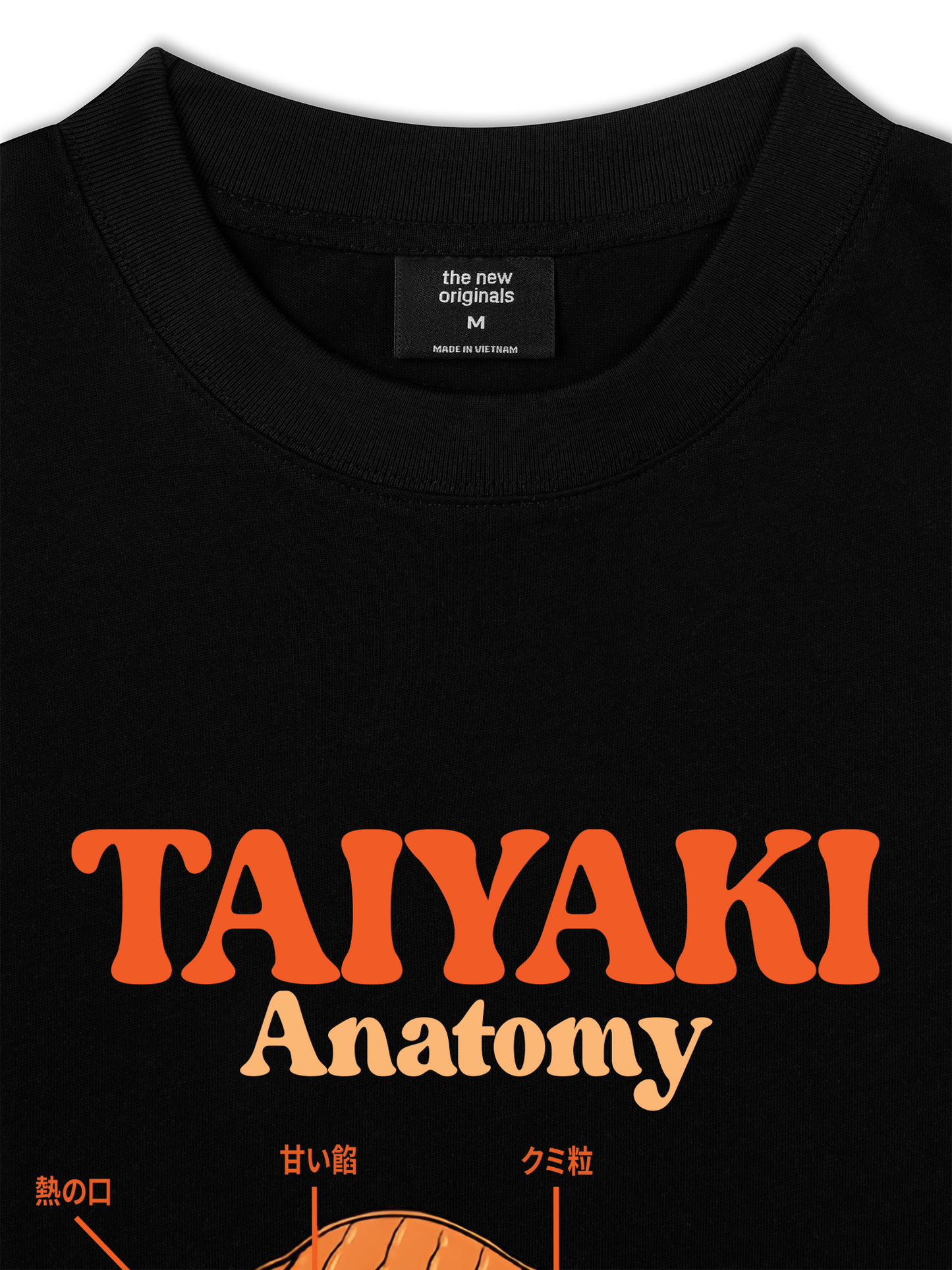 Áo Thun Relaxed Fit Taiyaki Anatomy
