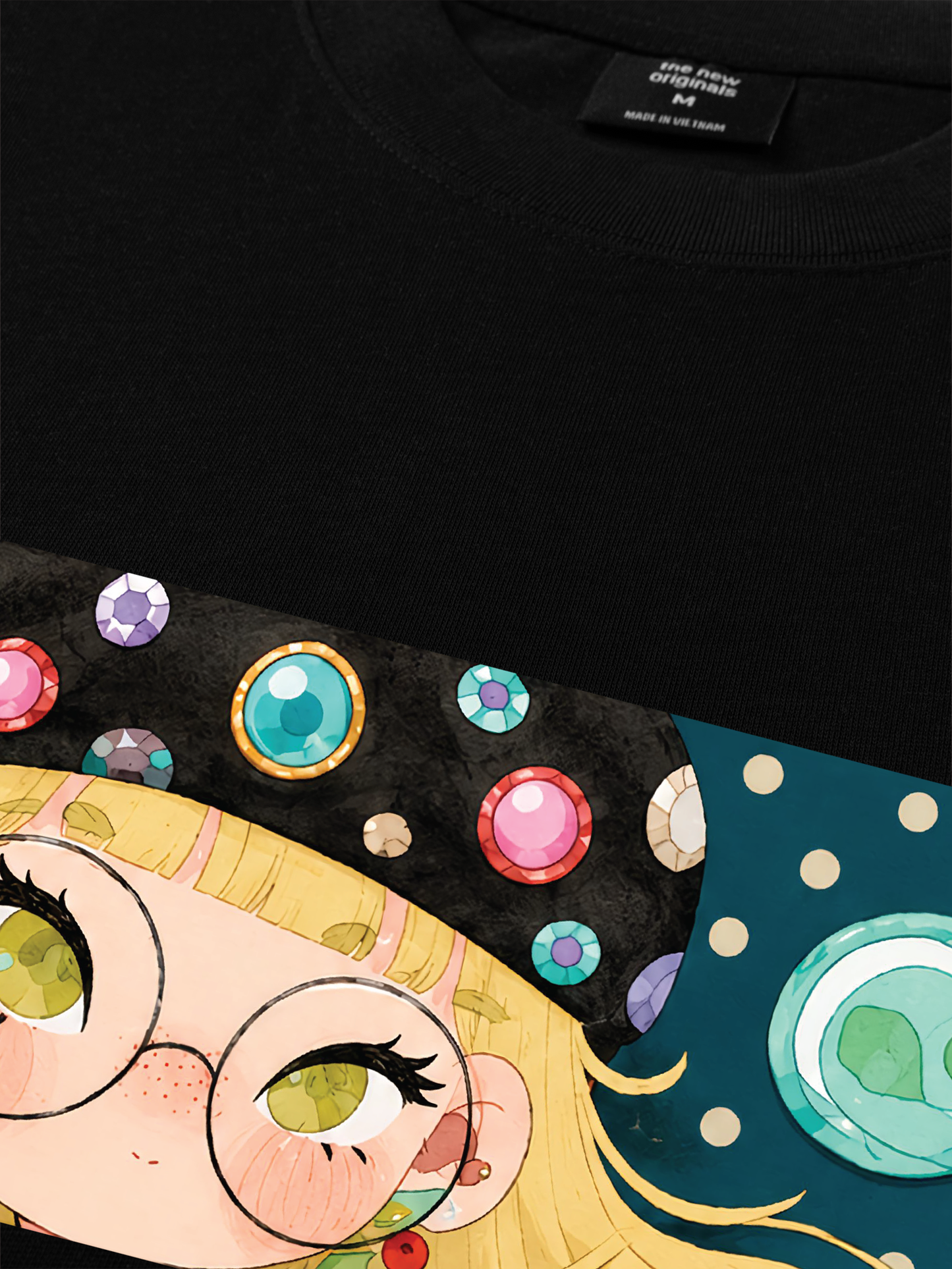 Áo Thun Relaxed Fit Gemstone Dreams Girl