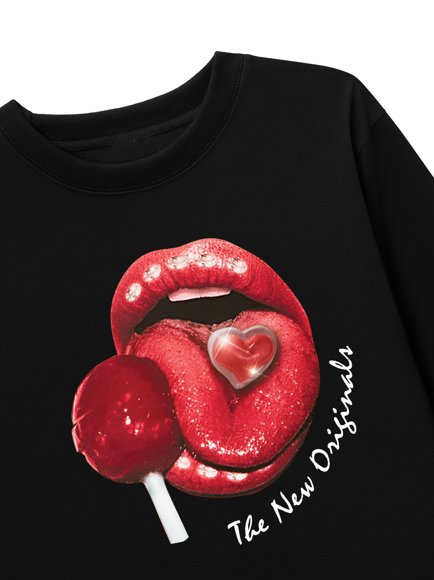 Áo Thun Dài Tay Lips Lollipop