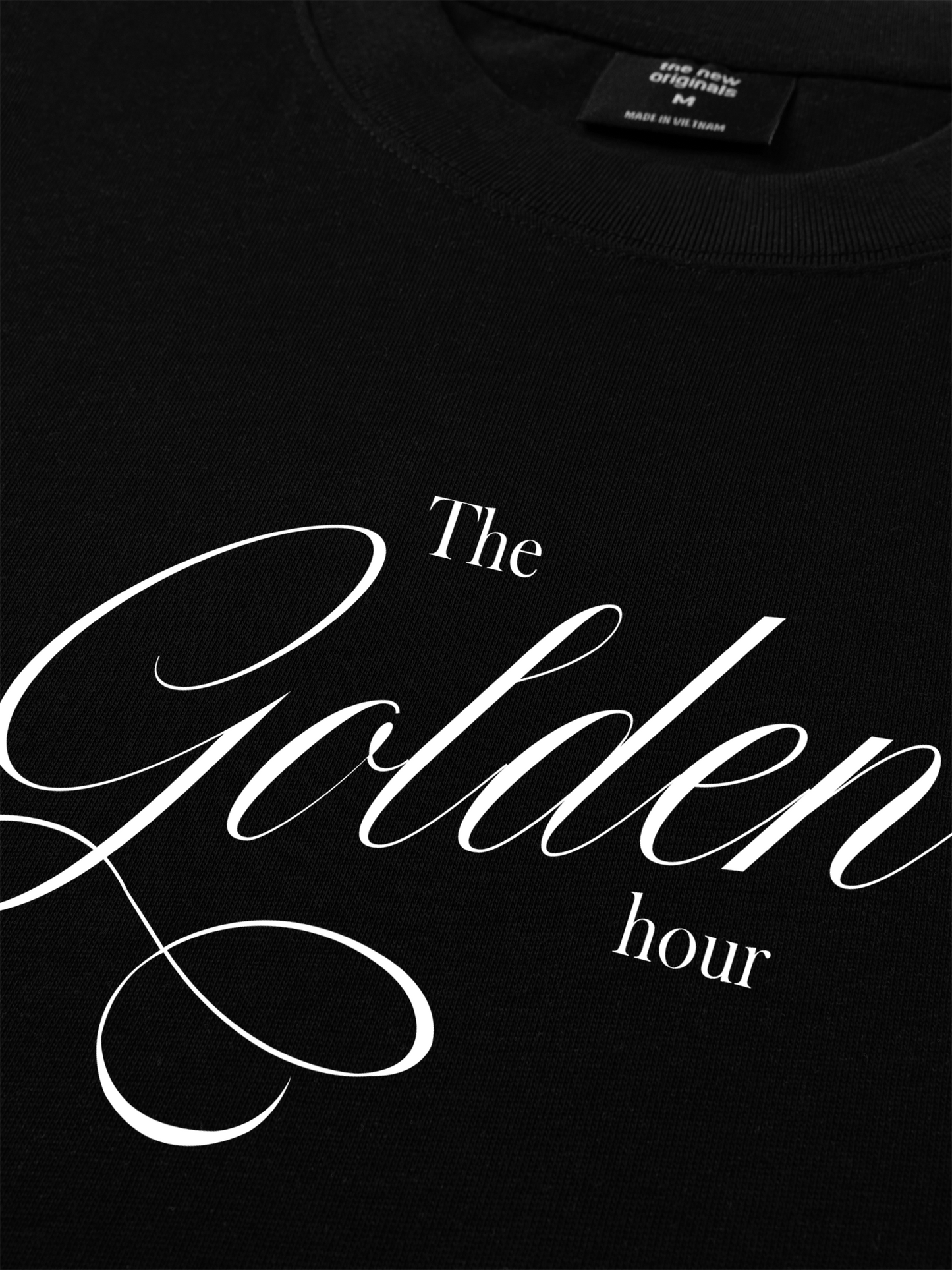 Áo Thun Relaxed Fit Old Money The Golden Hour