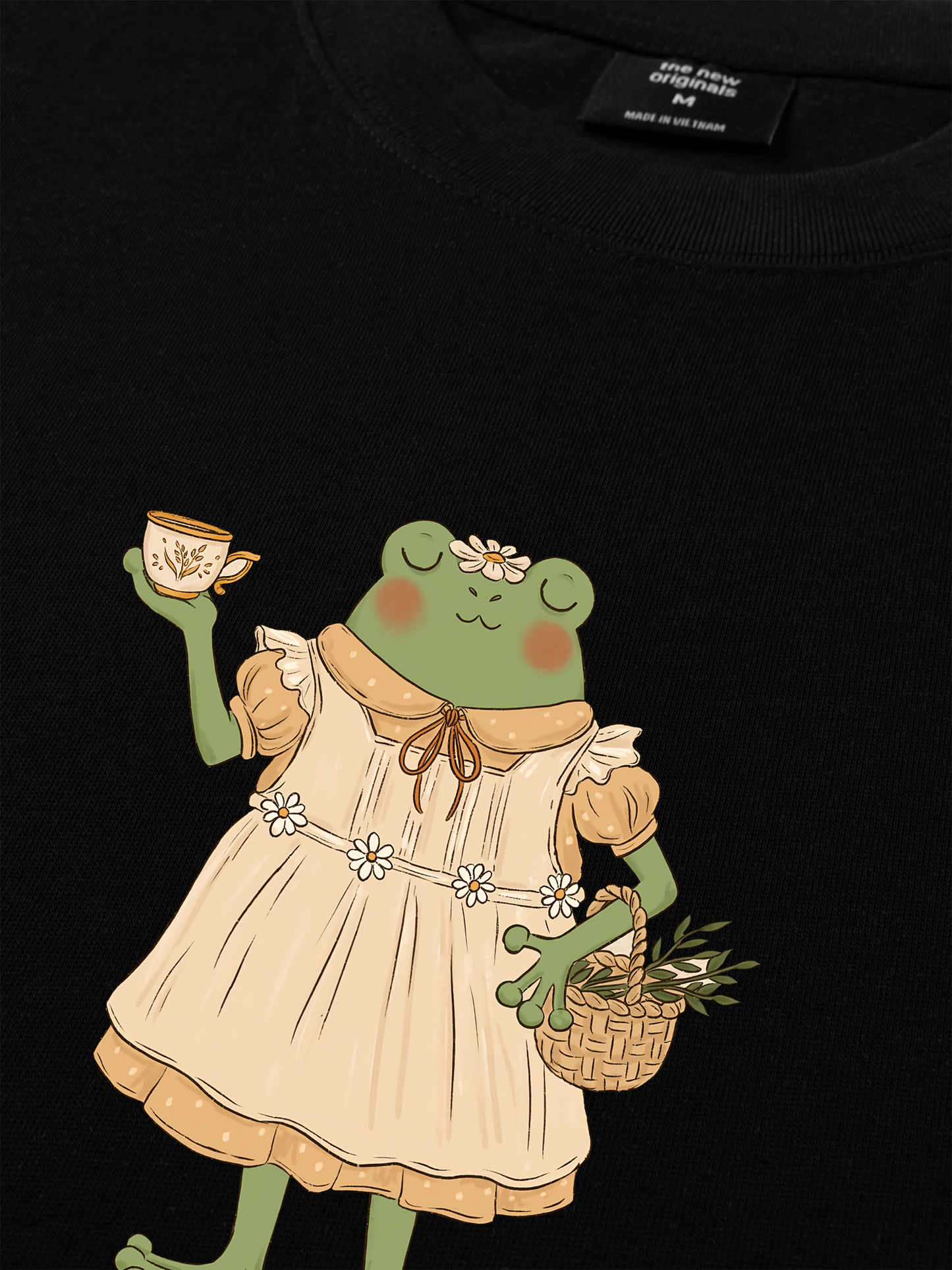 Áo Thun Relaxed Fit Autumn Frog