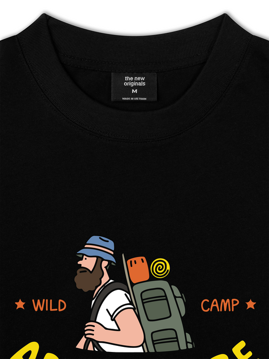 Áo Thun Relaxed Fit Adventure Wild Camp