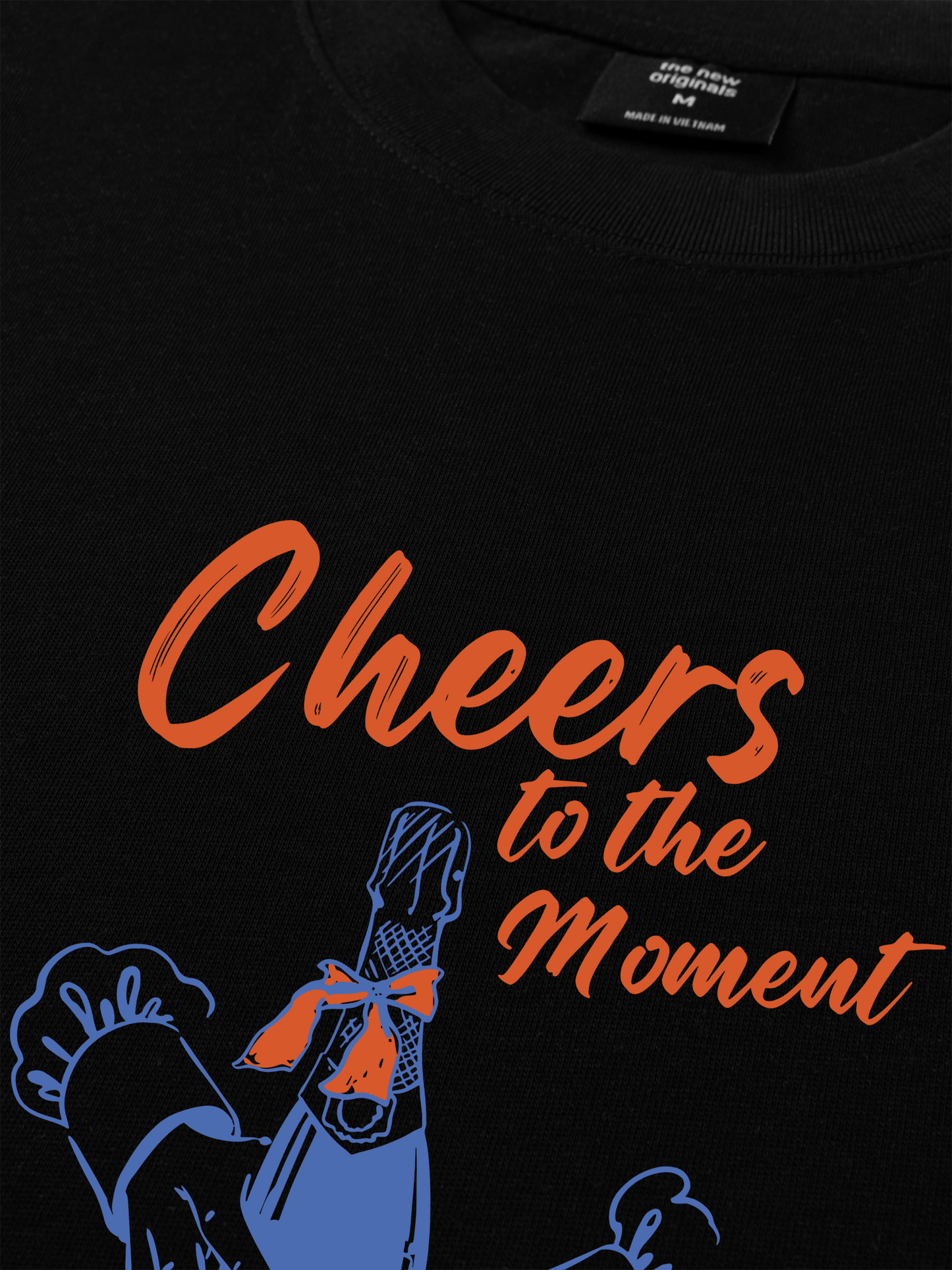 Áo Thun Relaxed Fit Cheer To The Moment