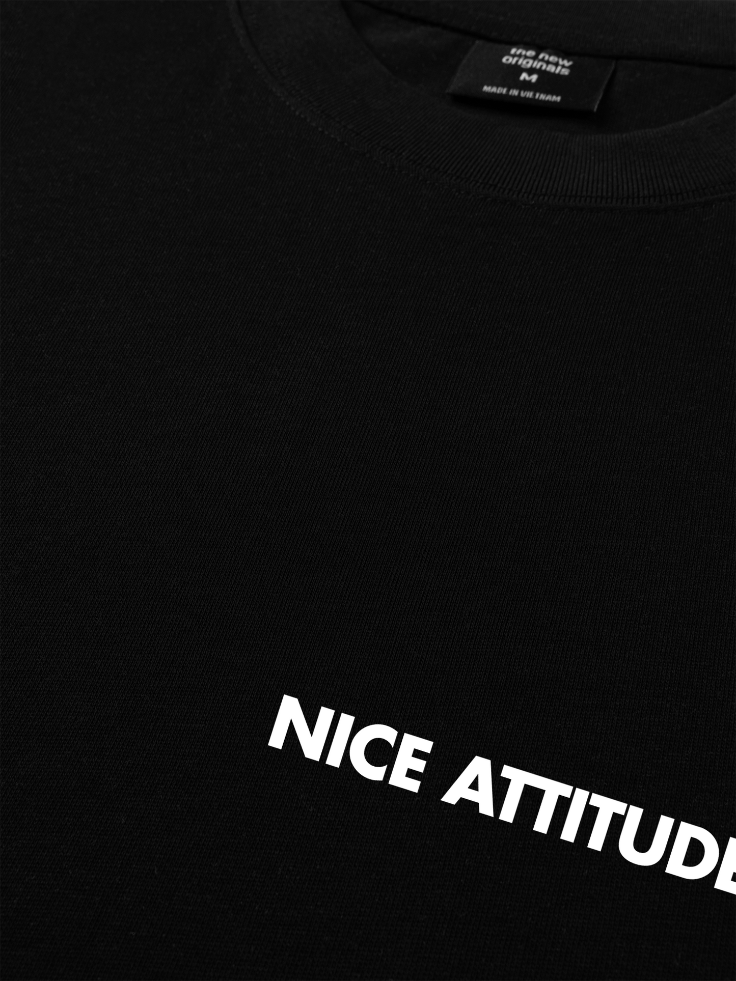 Áo Thun Relaxed Fit Nice Attitude Club