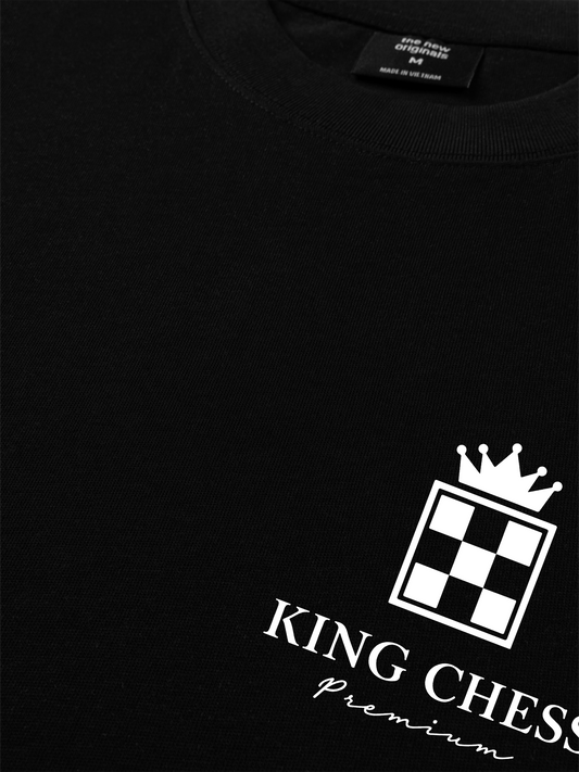 Áo Thun Relaxed Fit King Chess