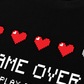 Áo Thun Relaxed Fit Pixel Universe Game Over