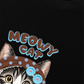 Áo Thun Relaxed Fit  Meowy Cat Brown