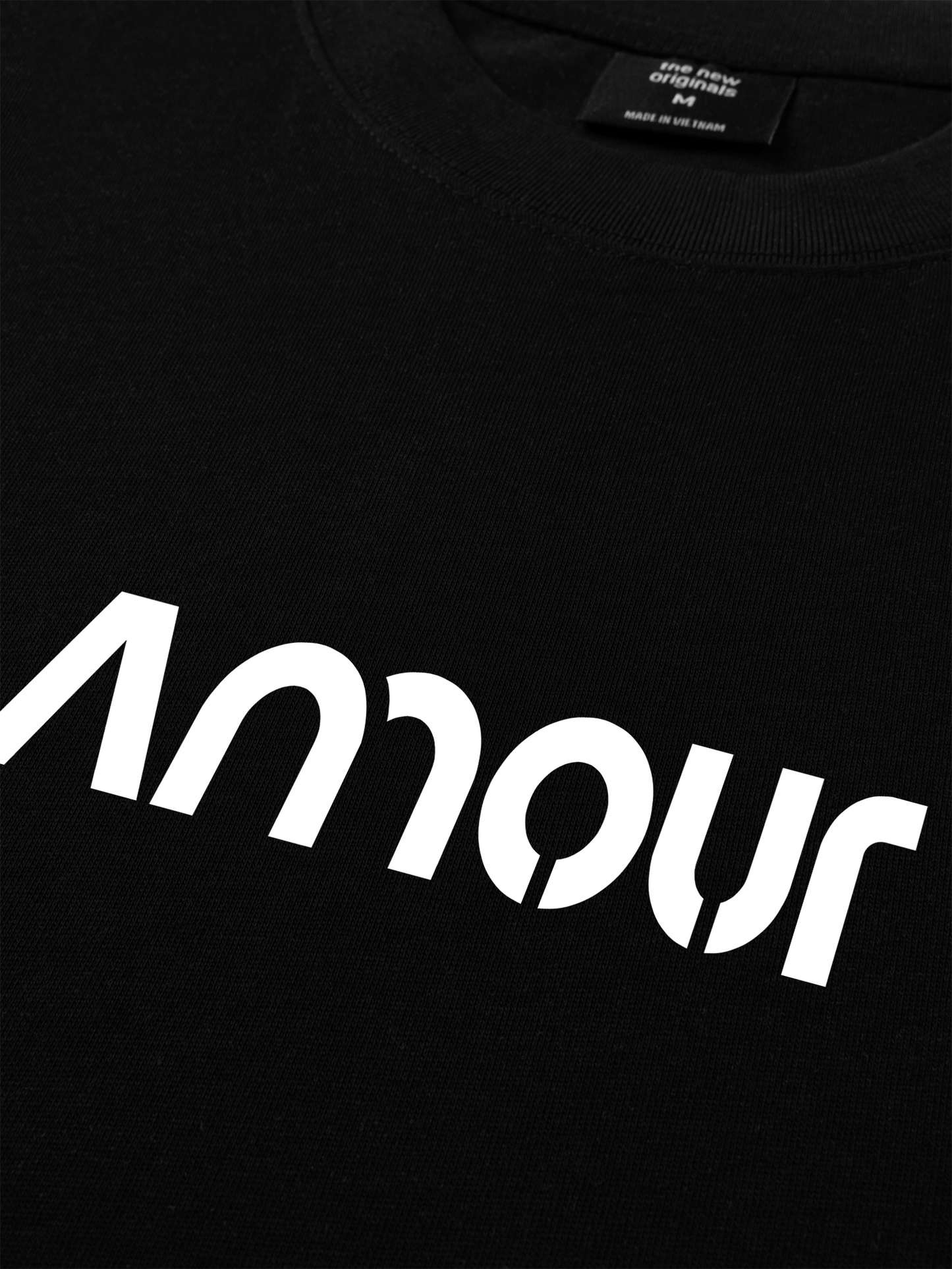 Áo Thun Relaxed Fit Old Money Amour