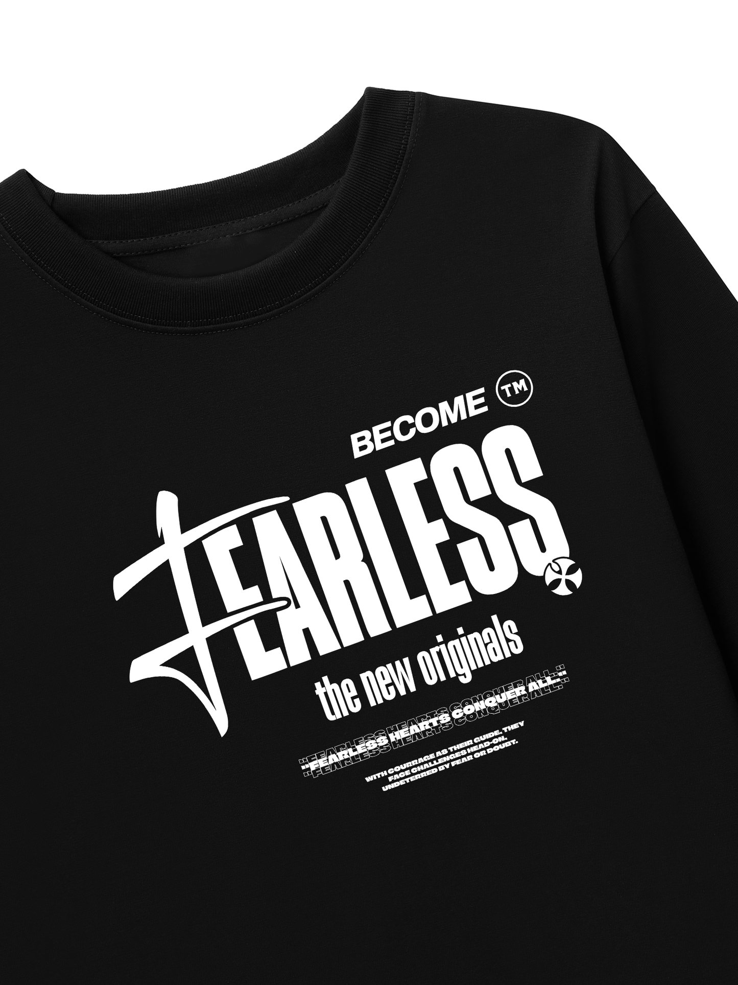 Áo Thun Dài Tay Be Bold Become Fearless