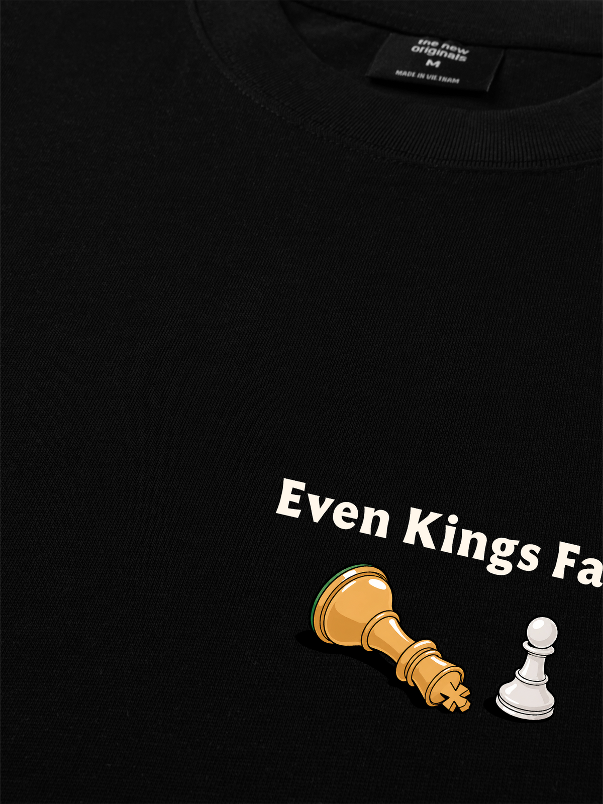 Áo Thun Relaxed Fit Even Kings Fall